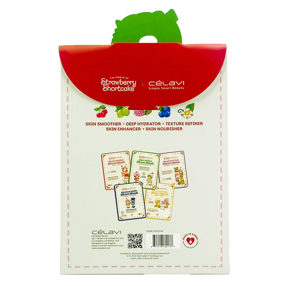 STRAWBERRY SHORTCAKE HOLIDAY SHEET MASK
