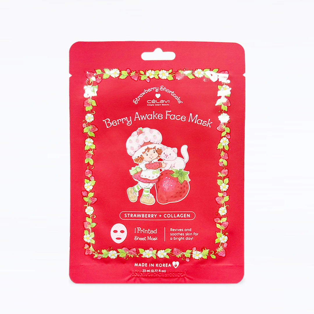 Strawberry Shortcake x Célavi "Treat Yourself" Skincare Set