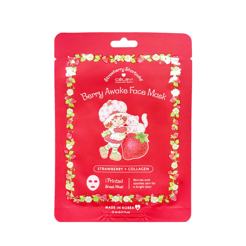 Strawberry Shortcake x Célavi "Treat Yourself" Skincare Set