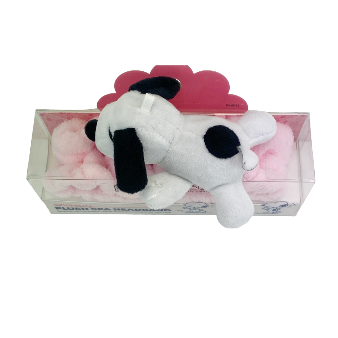 DIADEMA DE PELUCHE DE SPA DE PEANUTS