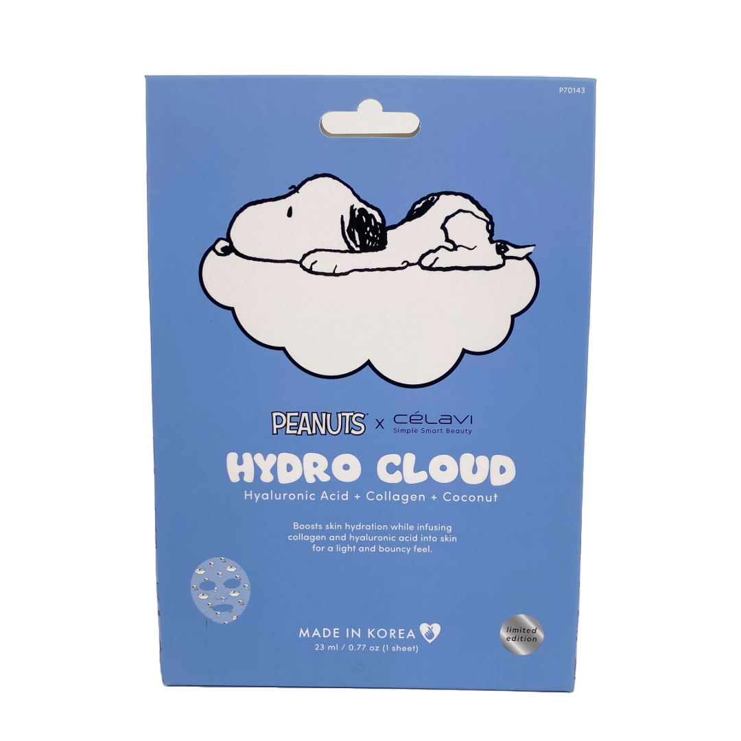 MASCARILLAS PEANUTS HYDRO CLOUD 5 PIEZAS