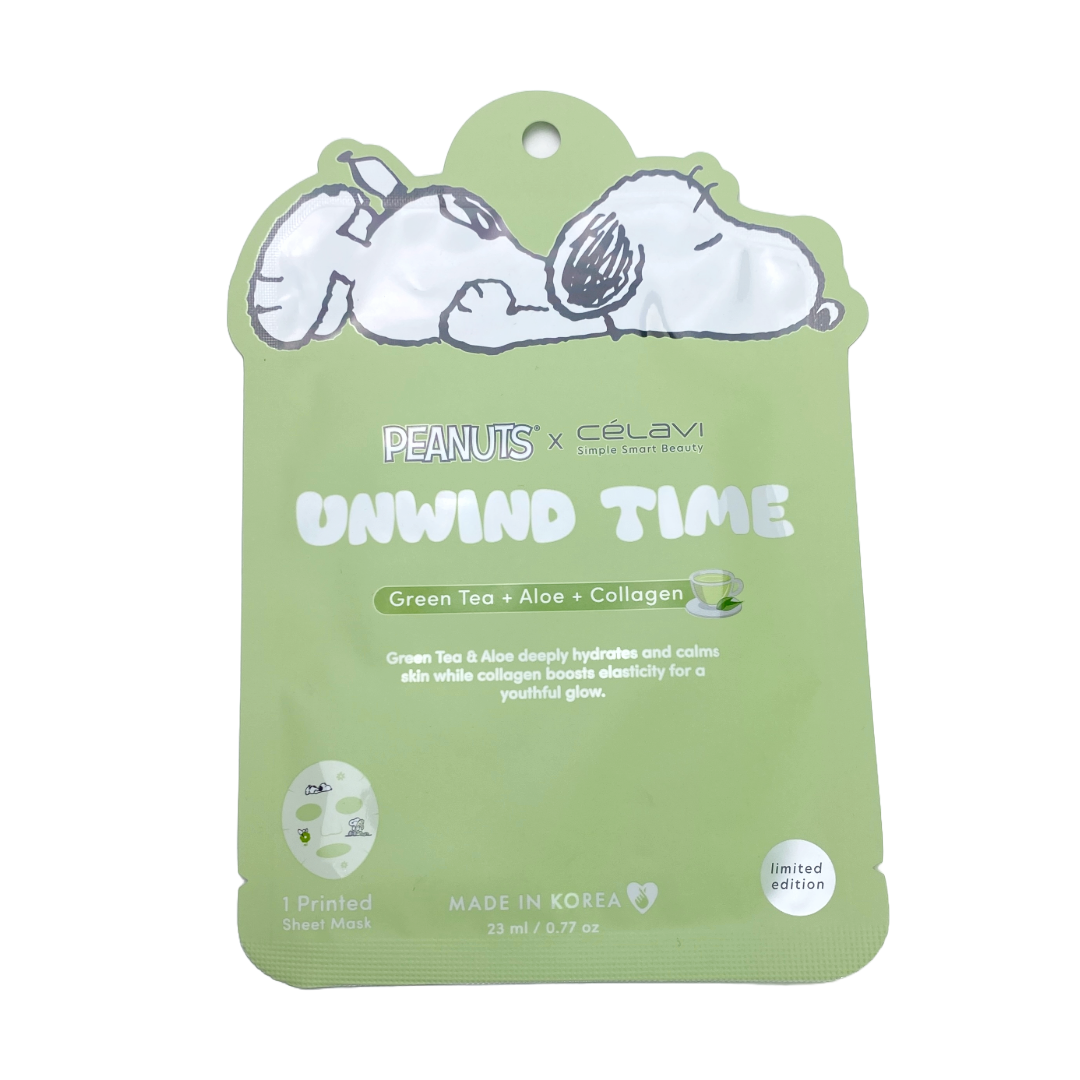 PEANUTS FACE SHEET MASK PACK