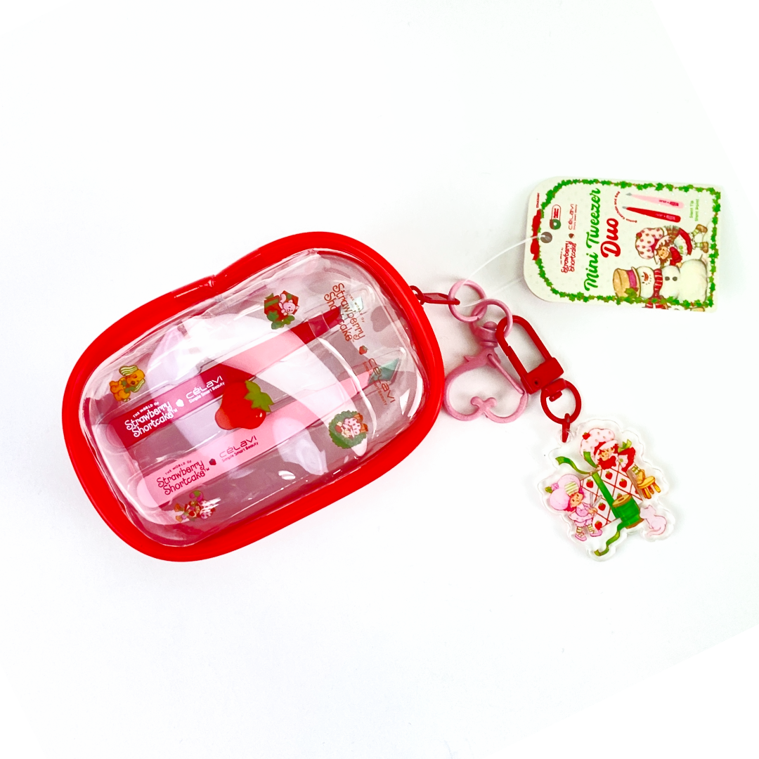 DÚO DE MINI PINZAS PARA TARTA DE FRESA