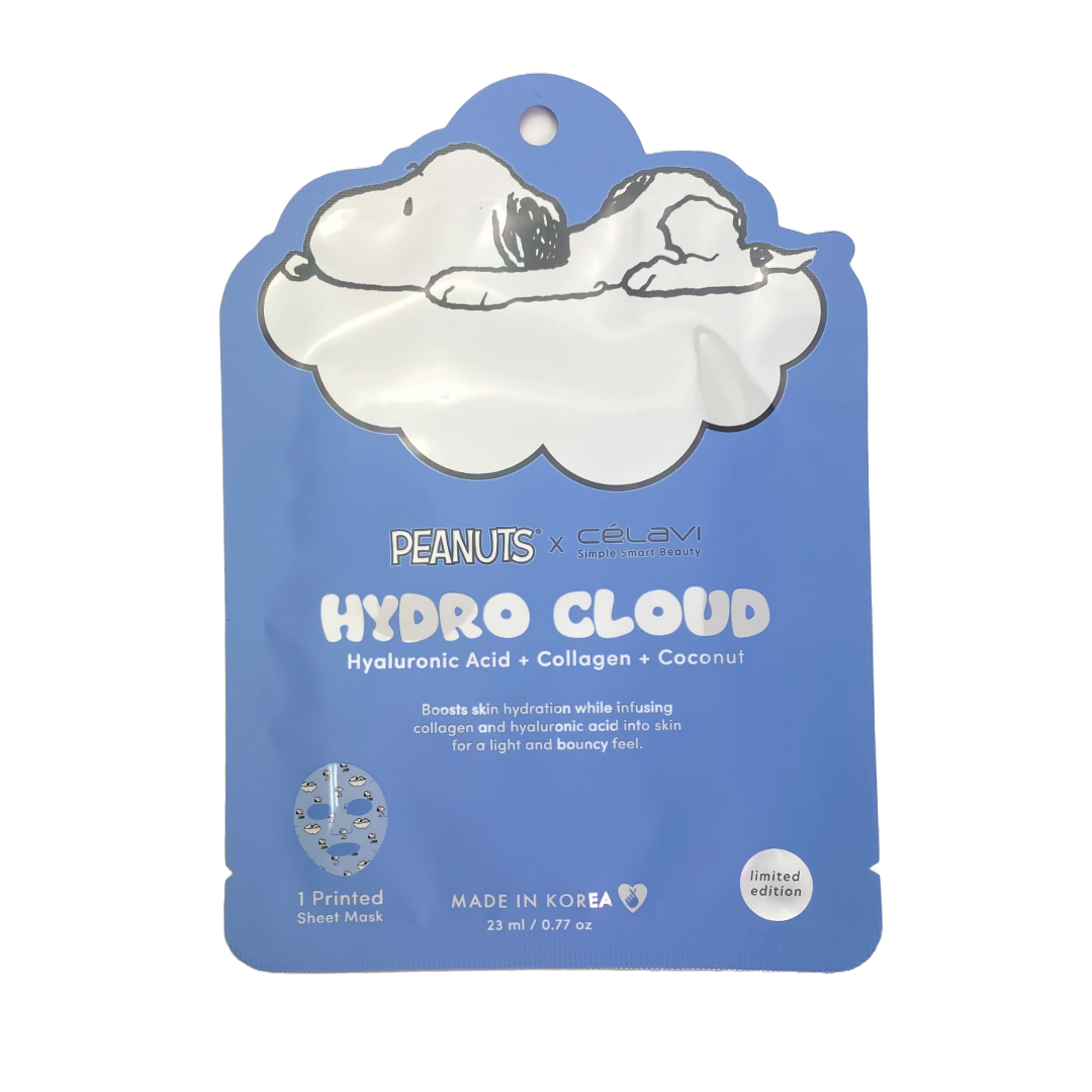 MASCARILLAS PEANUTS HYDRO CLOUD 5 PIEZAS