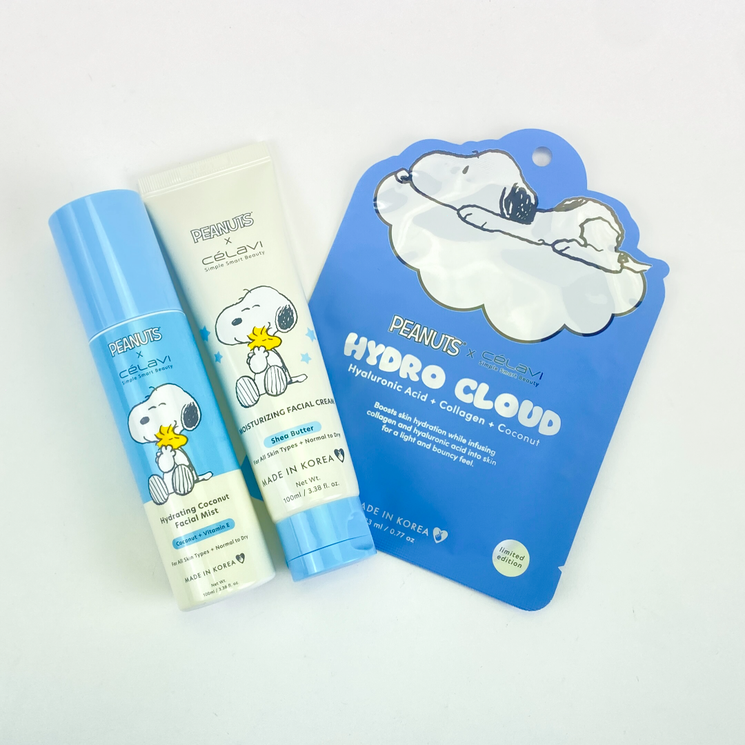 MASCARILLAS PEANUTS HYDRO CLOUD 5 PIEZAS