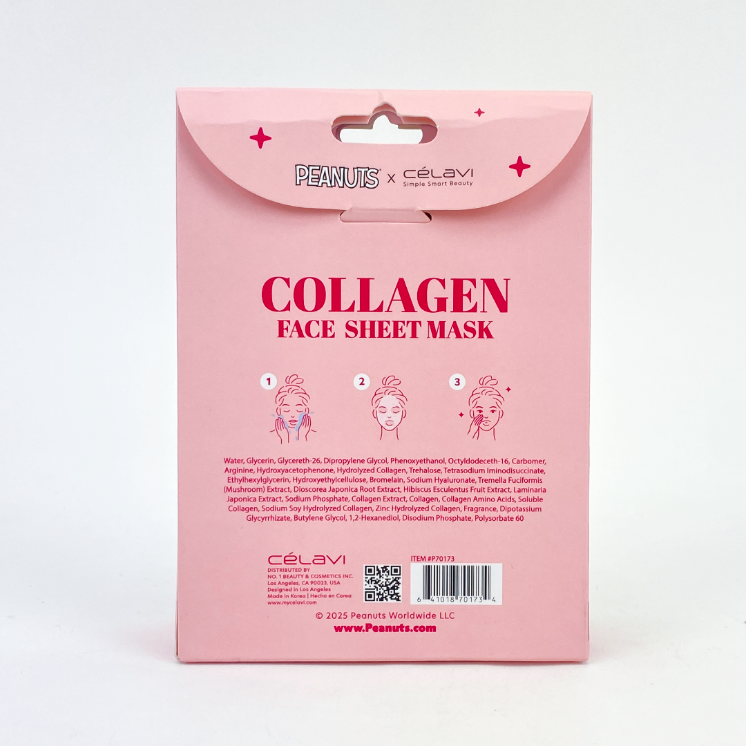 MASCARILLA FACIAL DE COLÁGENO CON CACAHUETES