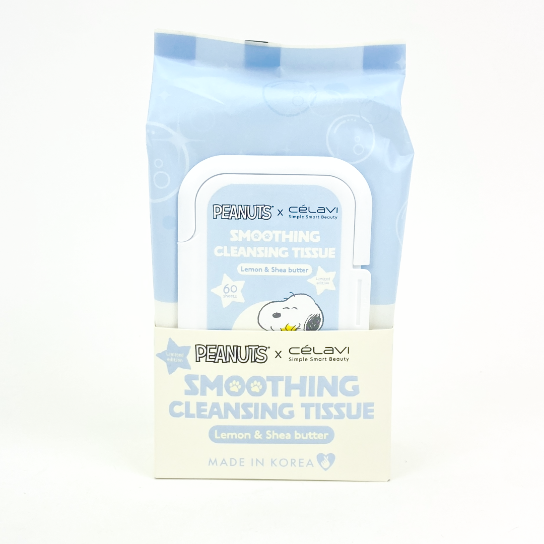 PEANUTS SOOTHING CLEANSING WIPES