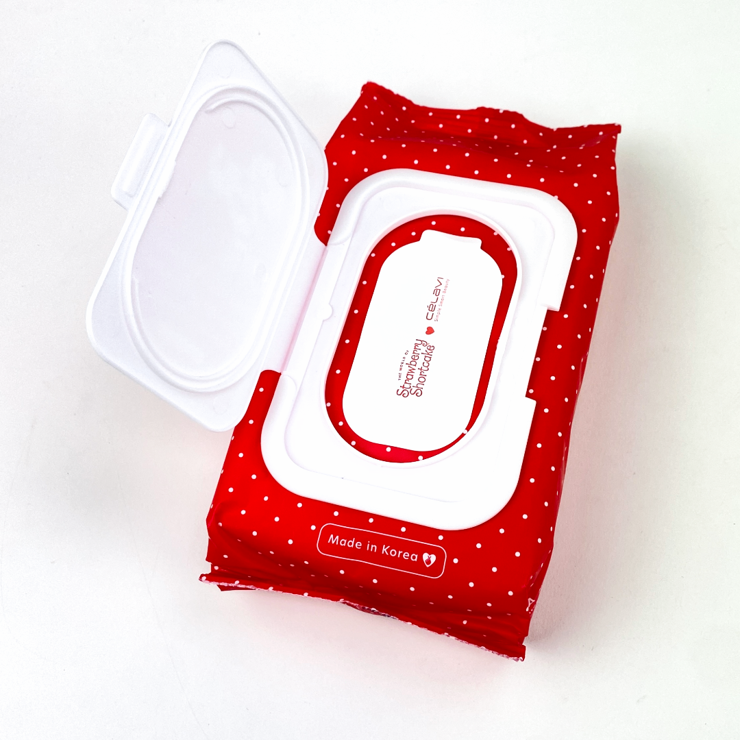 STRAWBERRY SHORTCAKE MAKE-UP REMOVER CLESANSING TISSUES