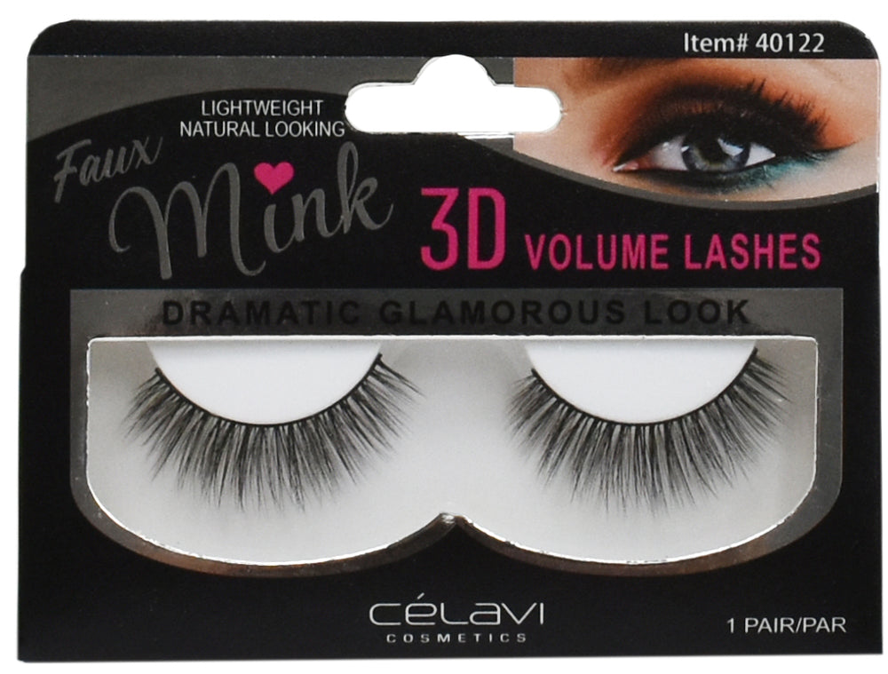 3D Faux Mink Eyelashes freeshipping - Celavi Beauty & Cosmetics