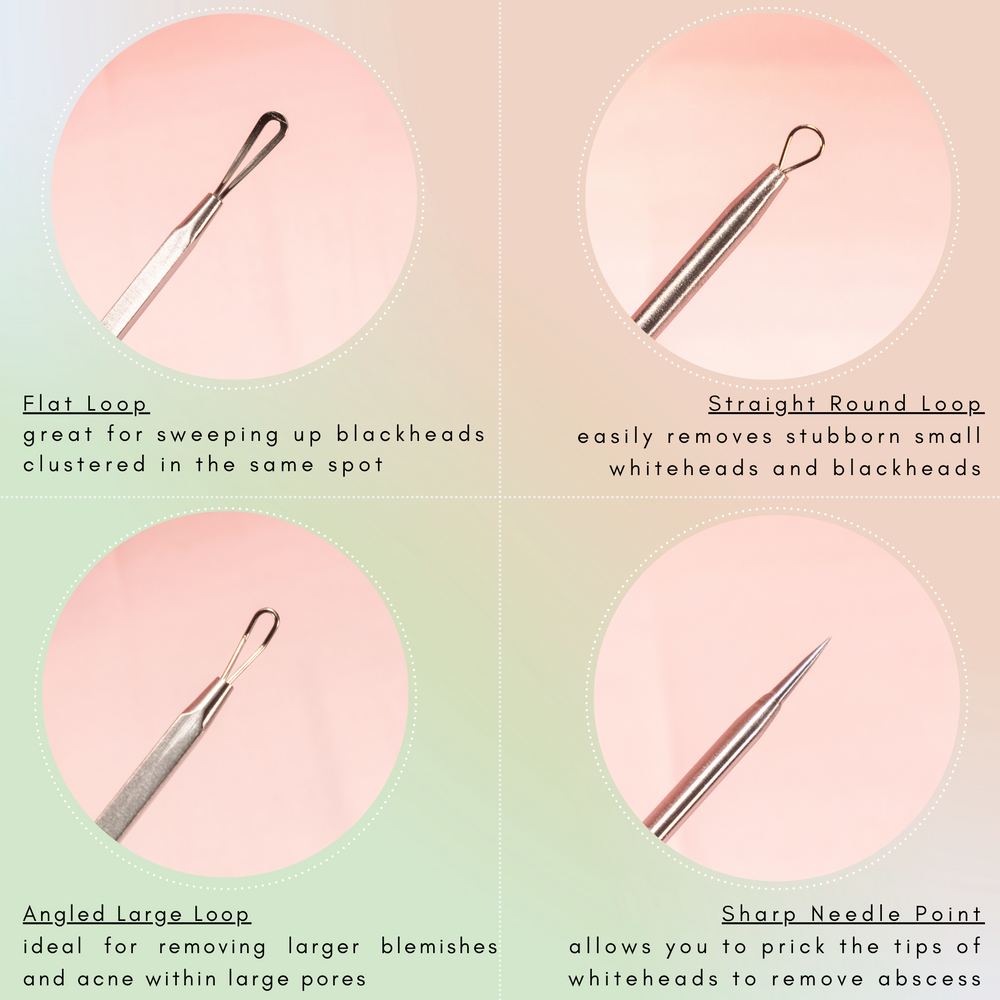 how to use acne extractor tool