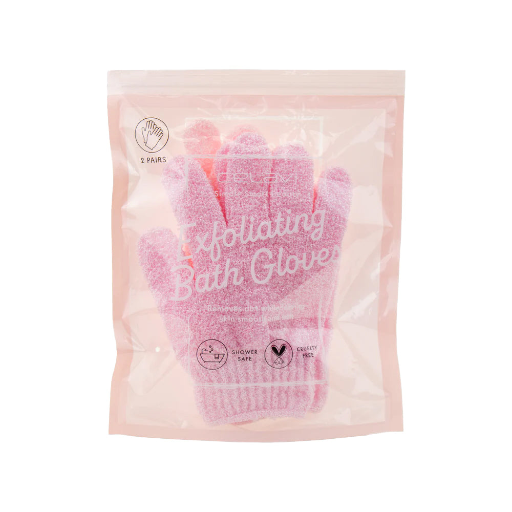 2 PAIR SHOWER GLOVE SET