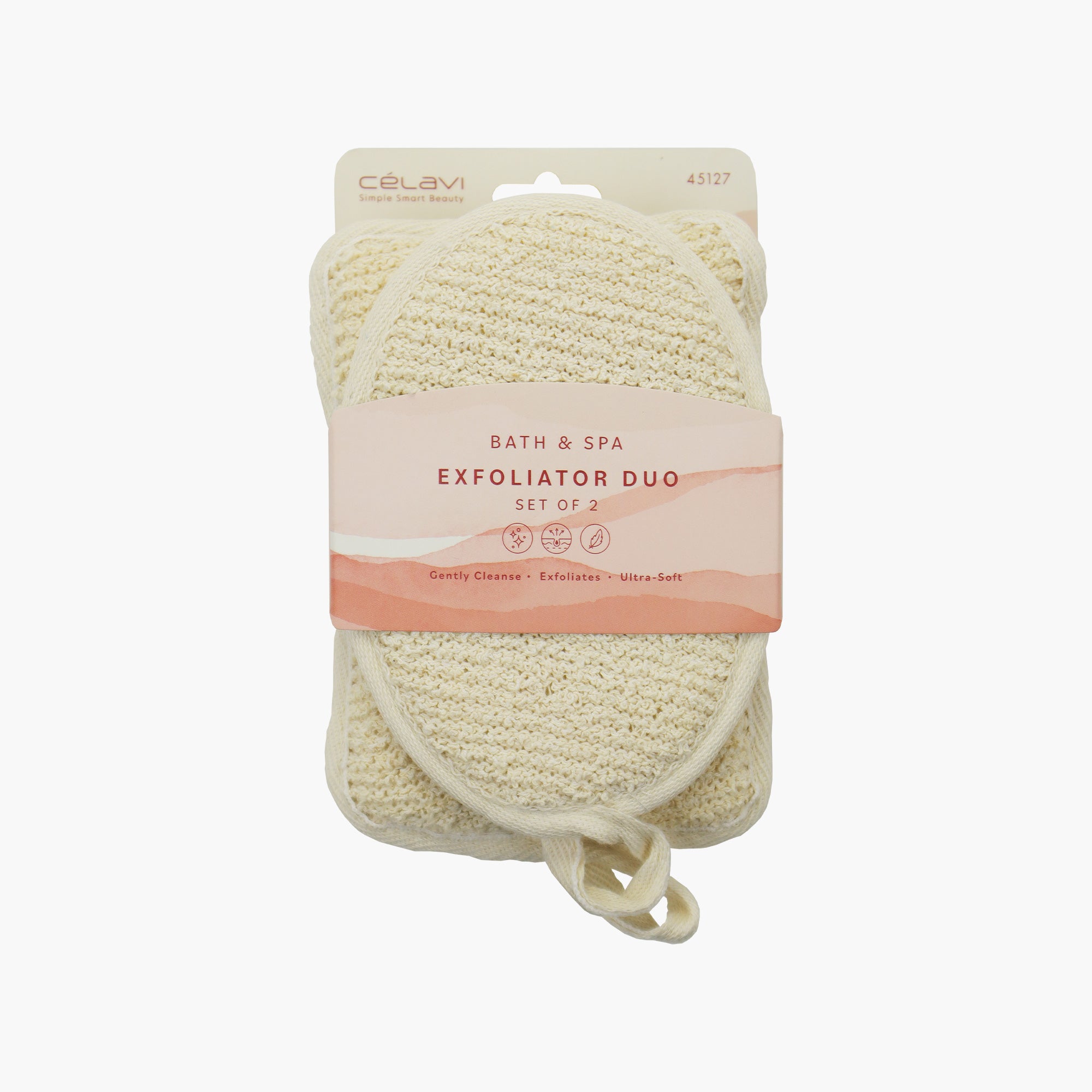 2PC BATH EXFOLIATOR