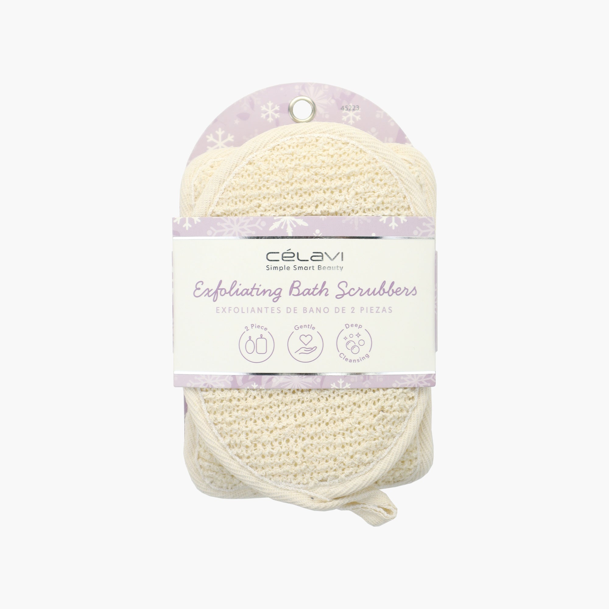 EXFOLIATING BATH SCRUBBERS