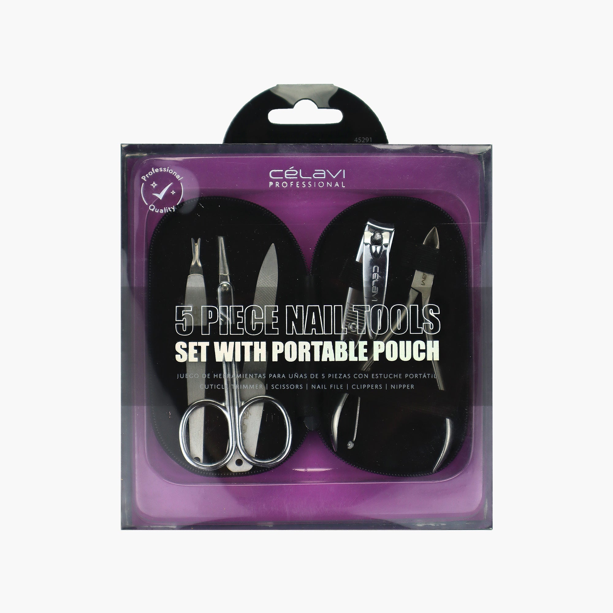 5PC NAIL CARE W/ POUCH