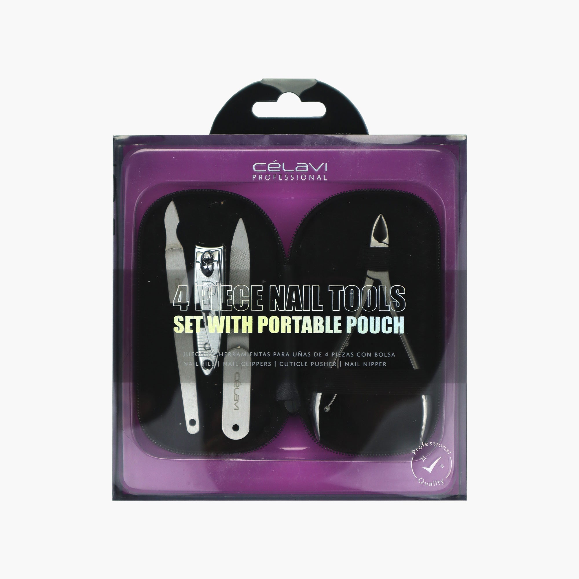 4PC NAIL CARE W/ POUCH