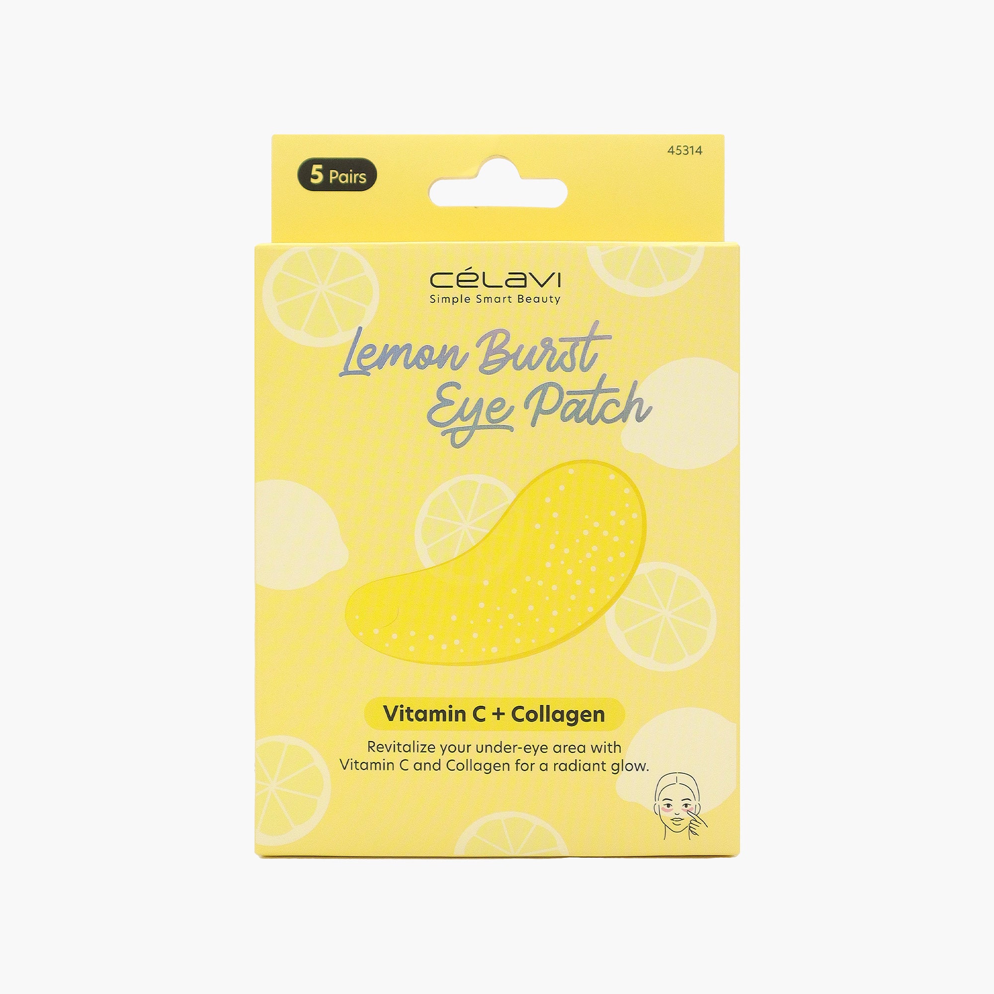 5PK LEMON BURST EYE PATCH