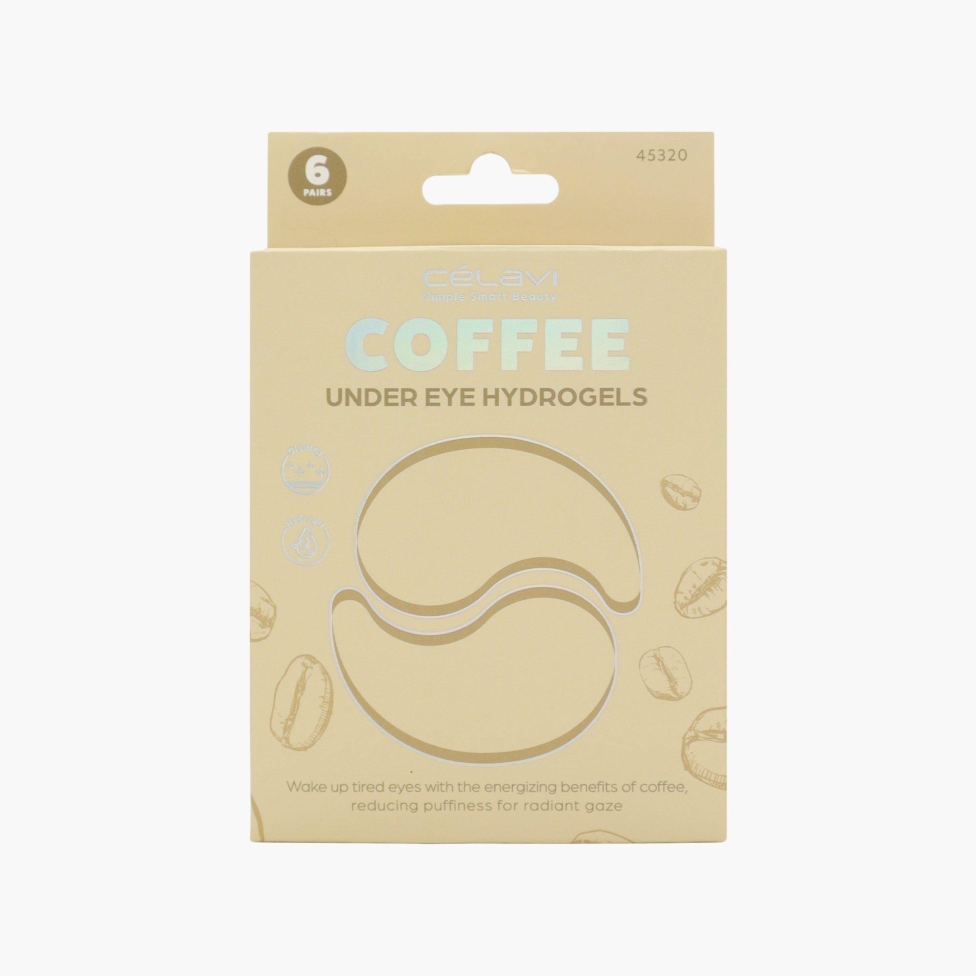 6PK COFFEE EYE PATCH