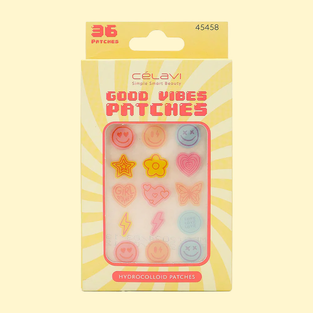 36PC GOOD VIBES PATCHES
