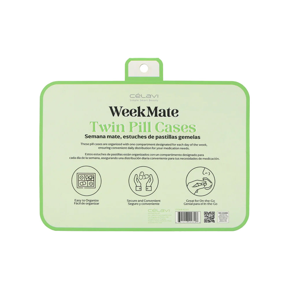 #45563 - PASTILLER DE 2 PIEZAS - PASTILLER DOBLE WEEKMATE - VERDE