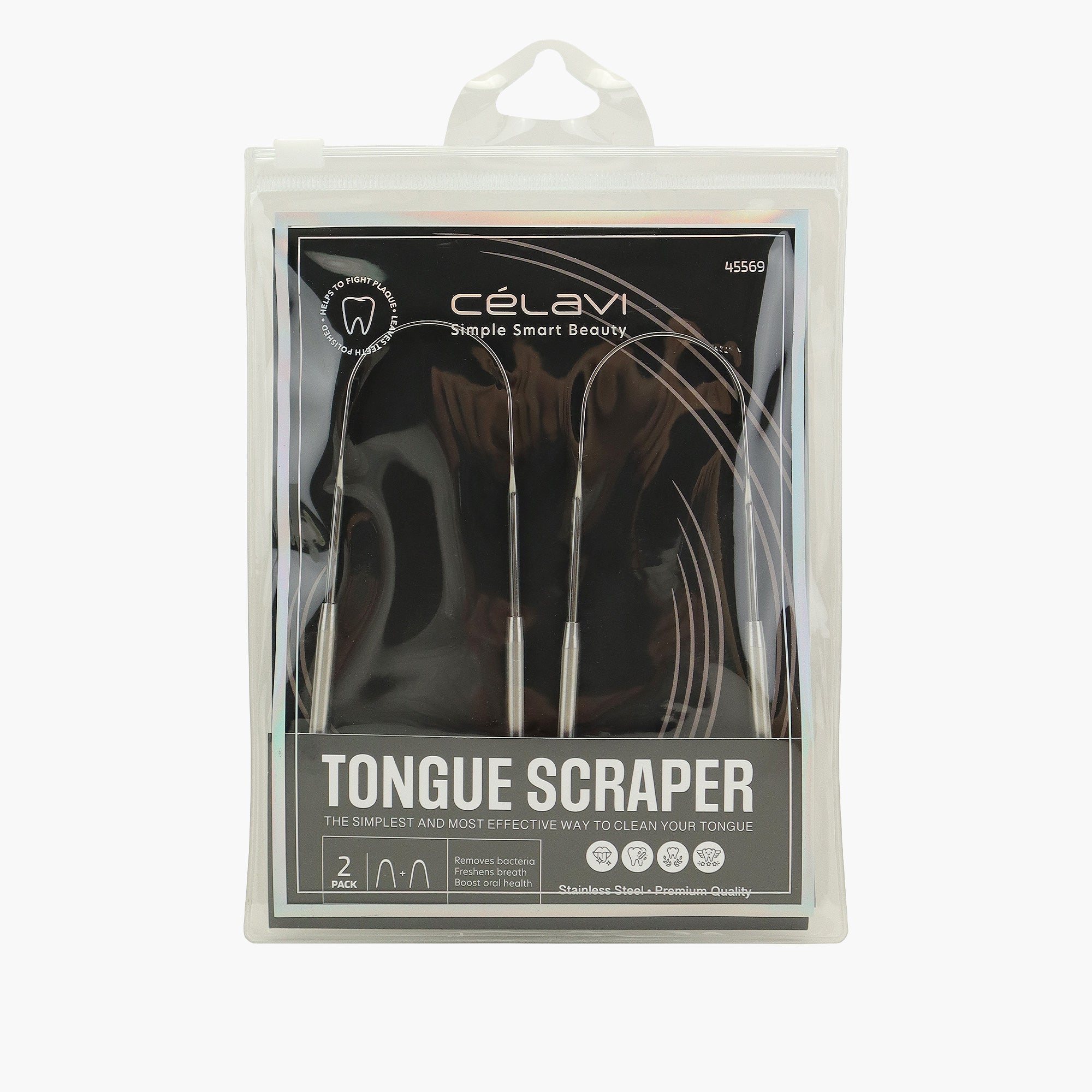 2PC TONGUE SCRAPER