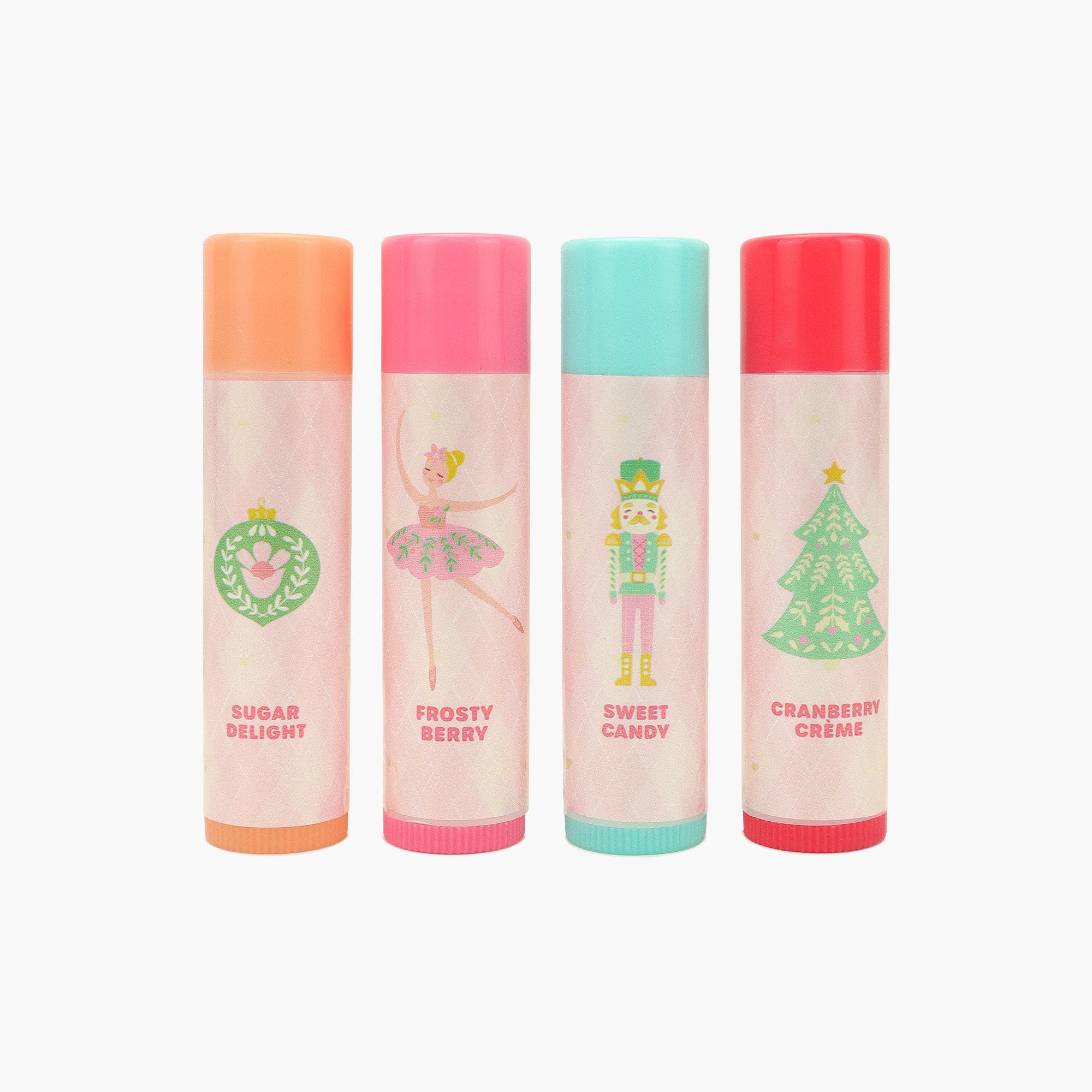 HOLIDAY NUTCRACKER - 4PC LIP BALM