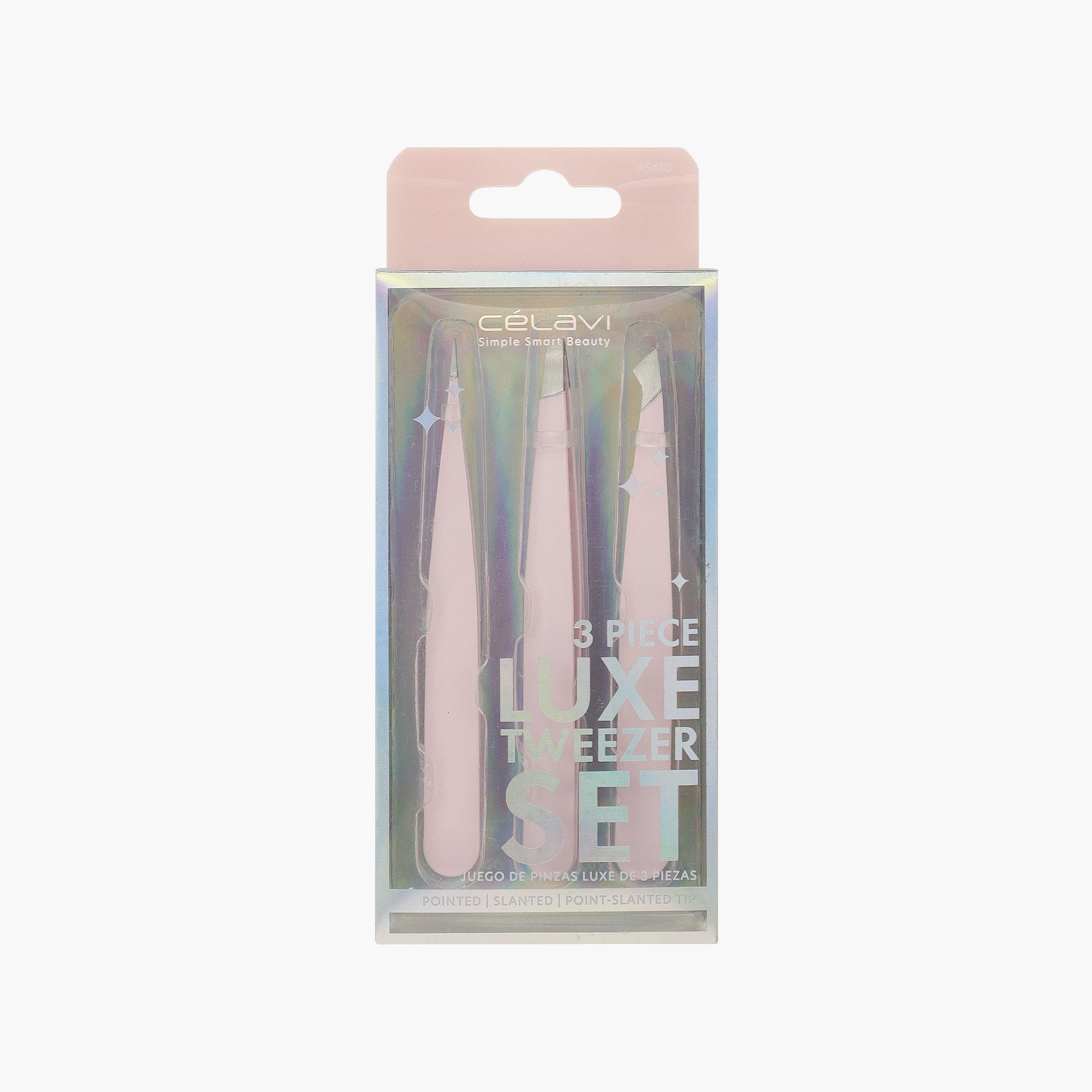 3PC LUXE TWEEZER SET