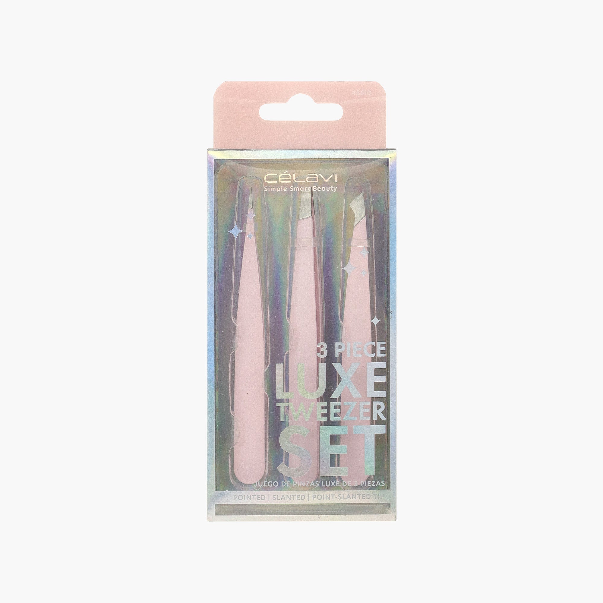 3PC LUXE TWEEZER SET