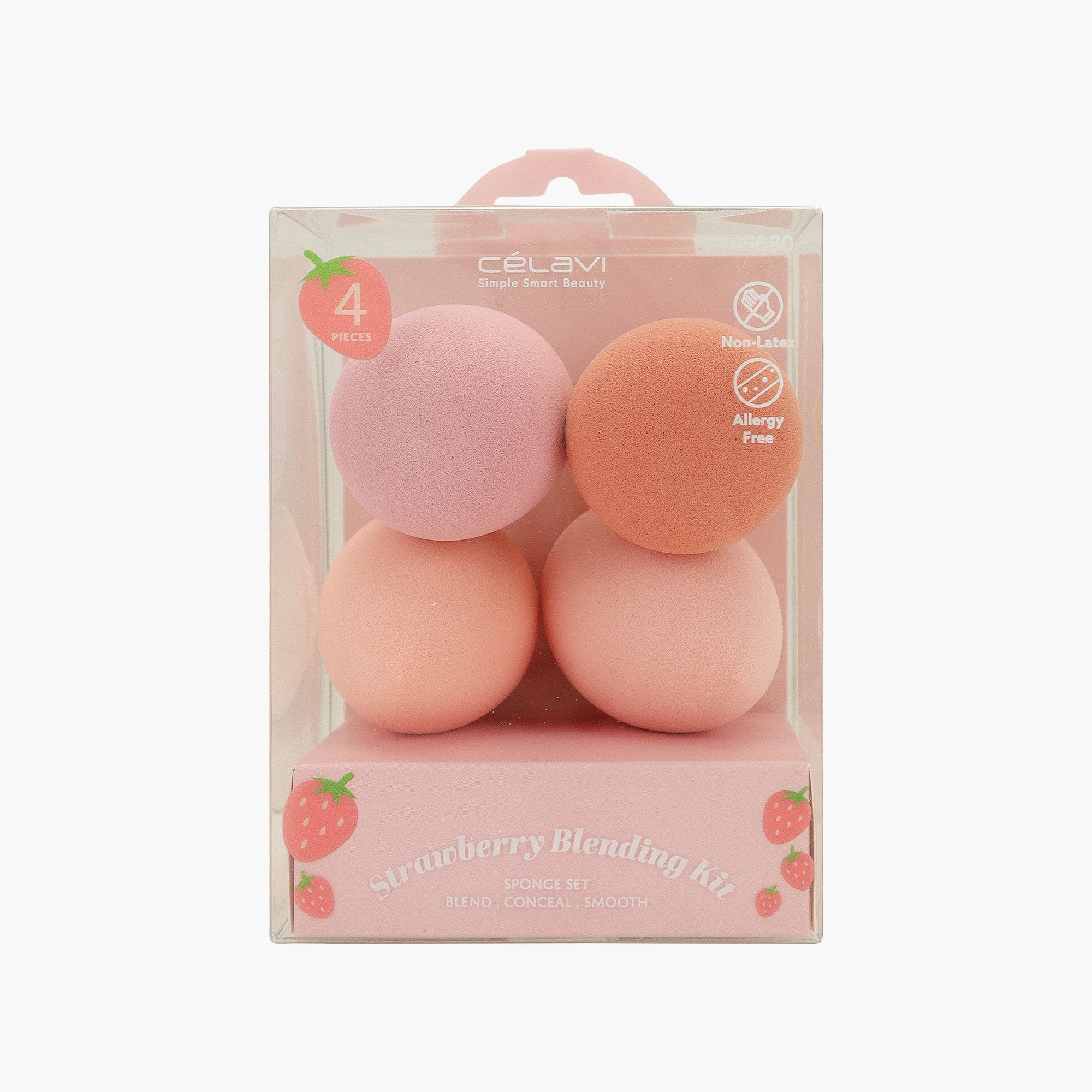 4PC BLENDER SET - STRAWBERRY