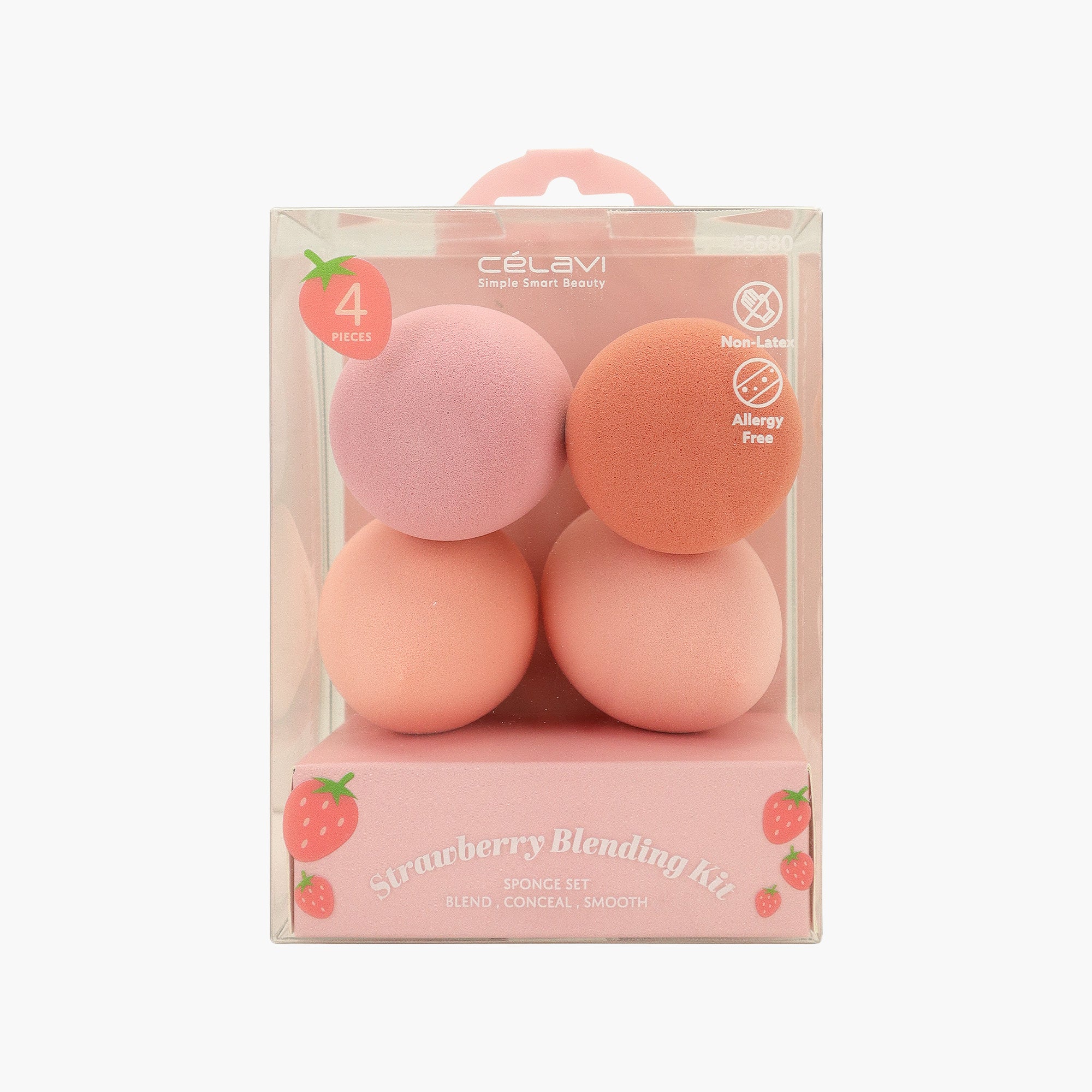 4PC BLENDER SET - STRAWBERRY