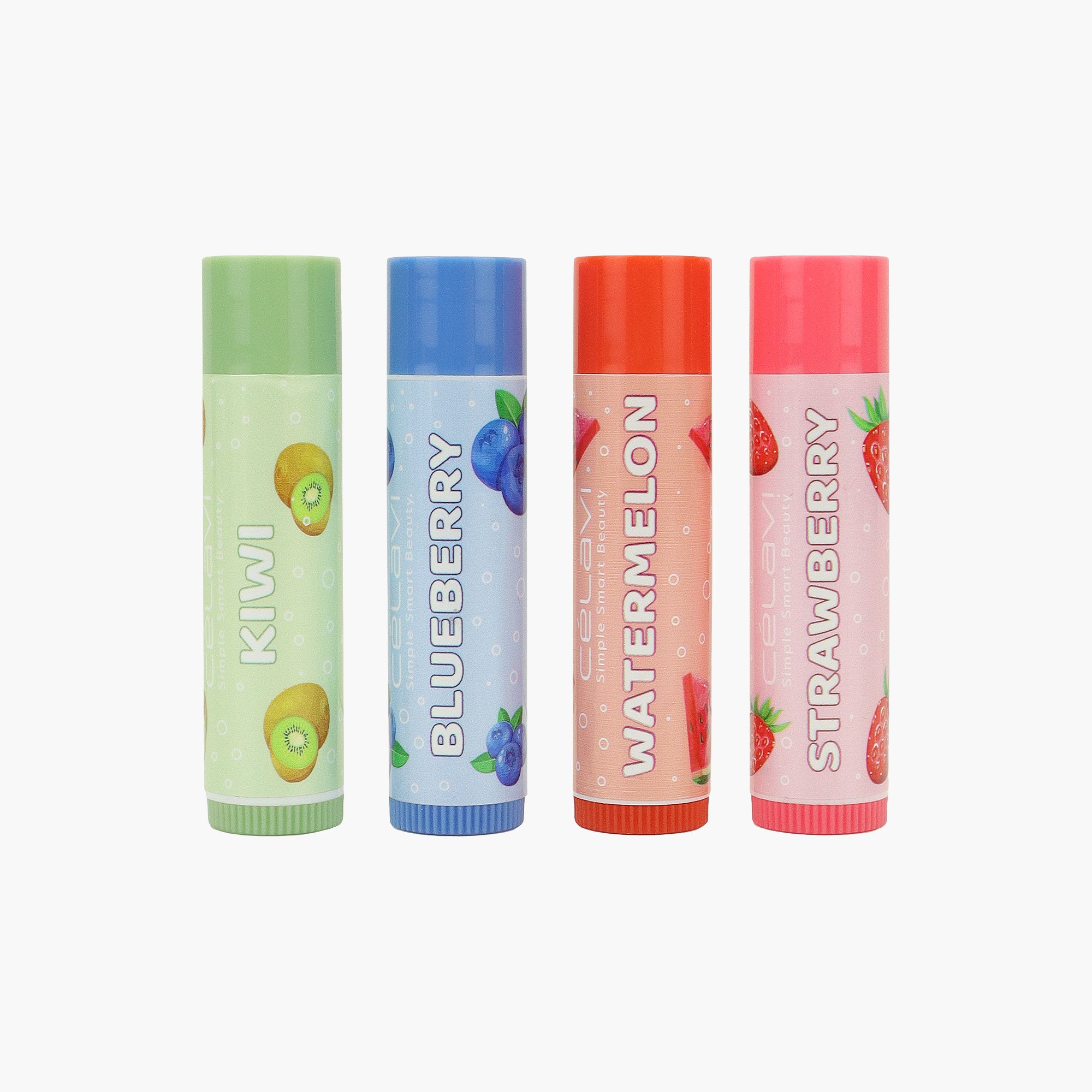 4PK FRUIT FUSION LIP BALM