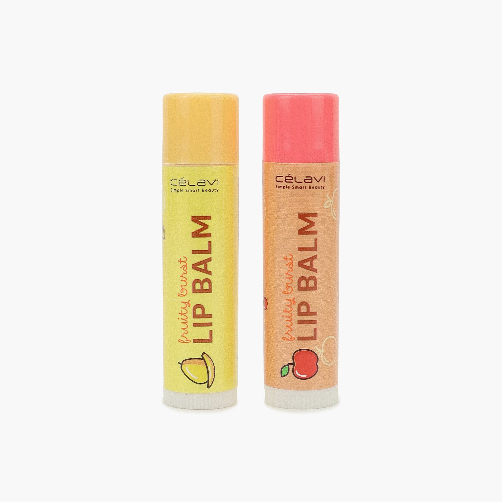 LIP BALM 2PC SET(APPLE+MANGO)