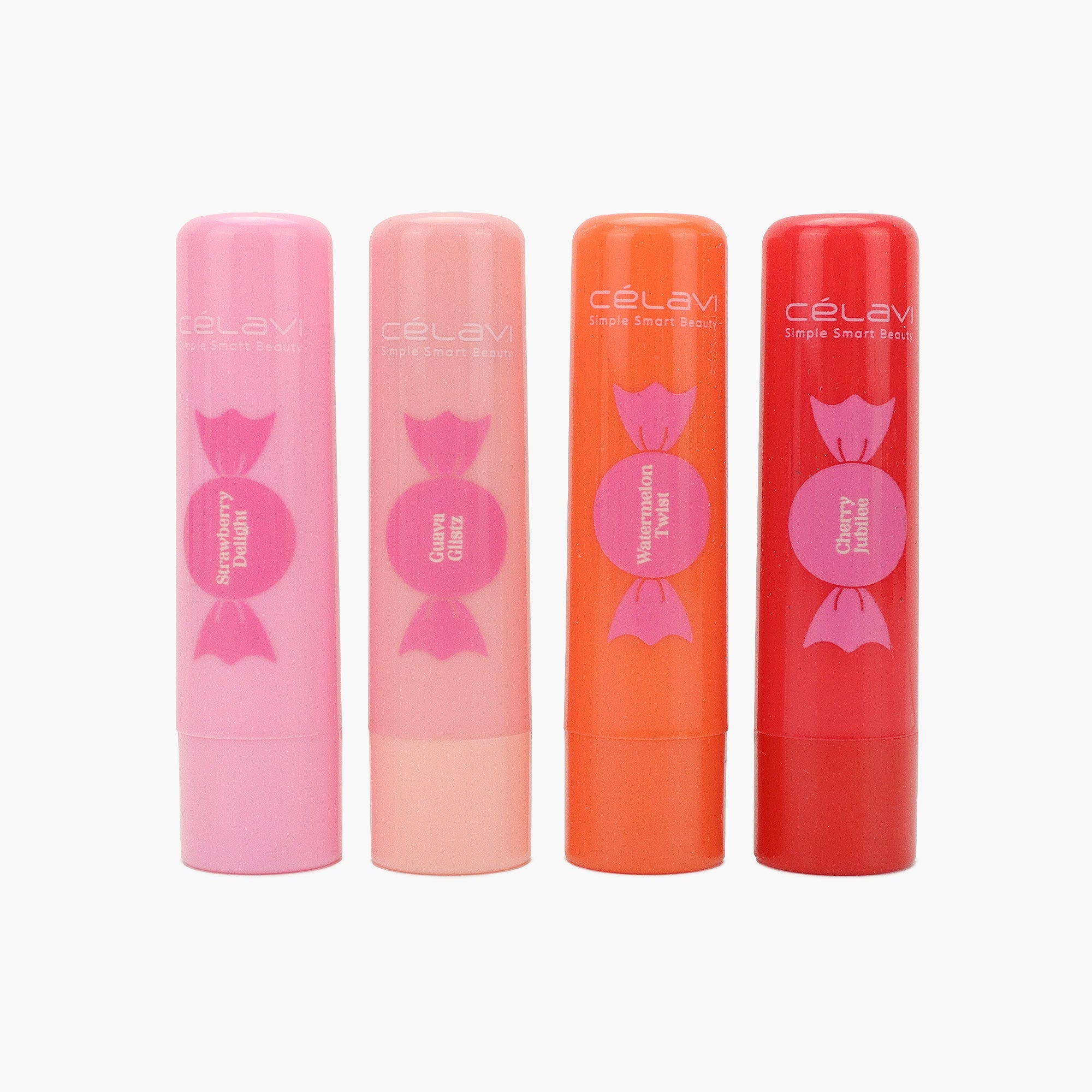 4PC LIP BALM - CANDY KISSES