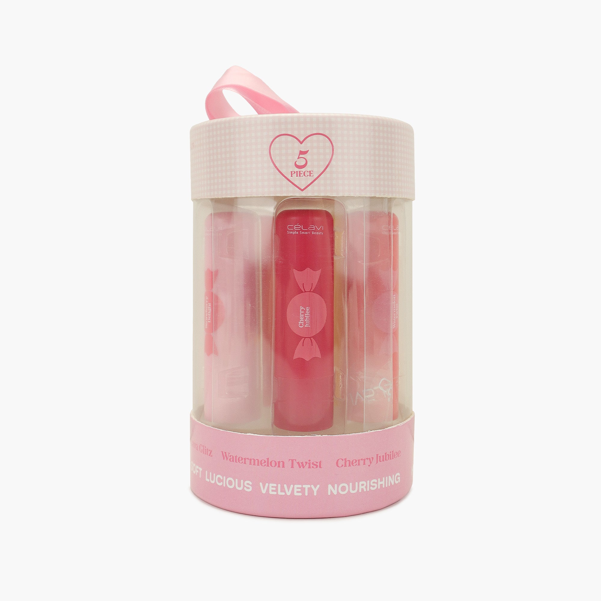 5PC LIP BALM - CANDY KISSES