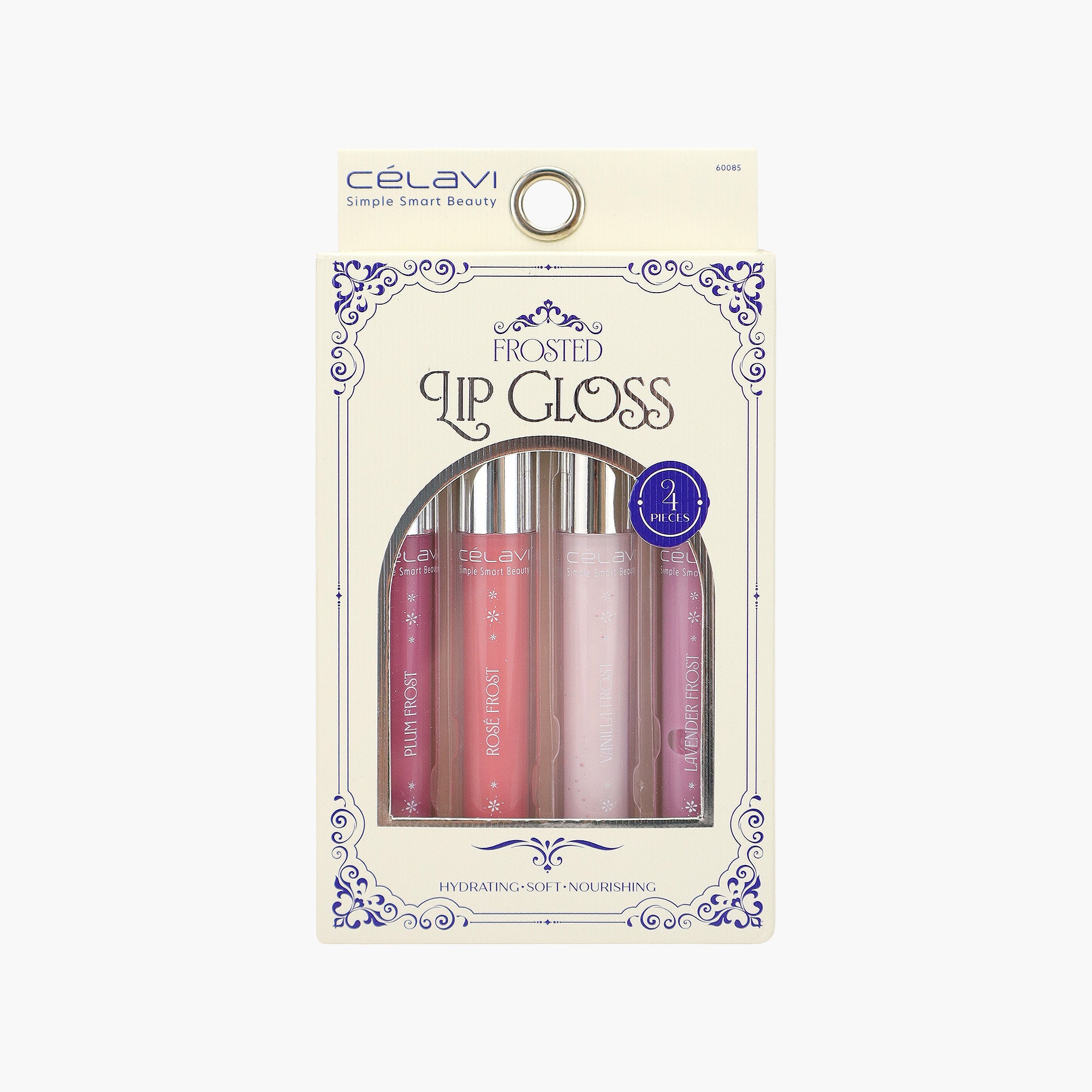 4PC LIP GLOSS - WINTER WONDERLAND