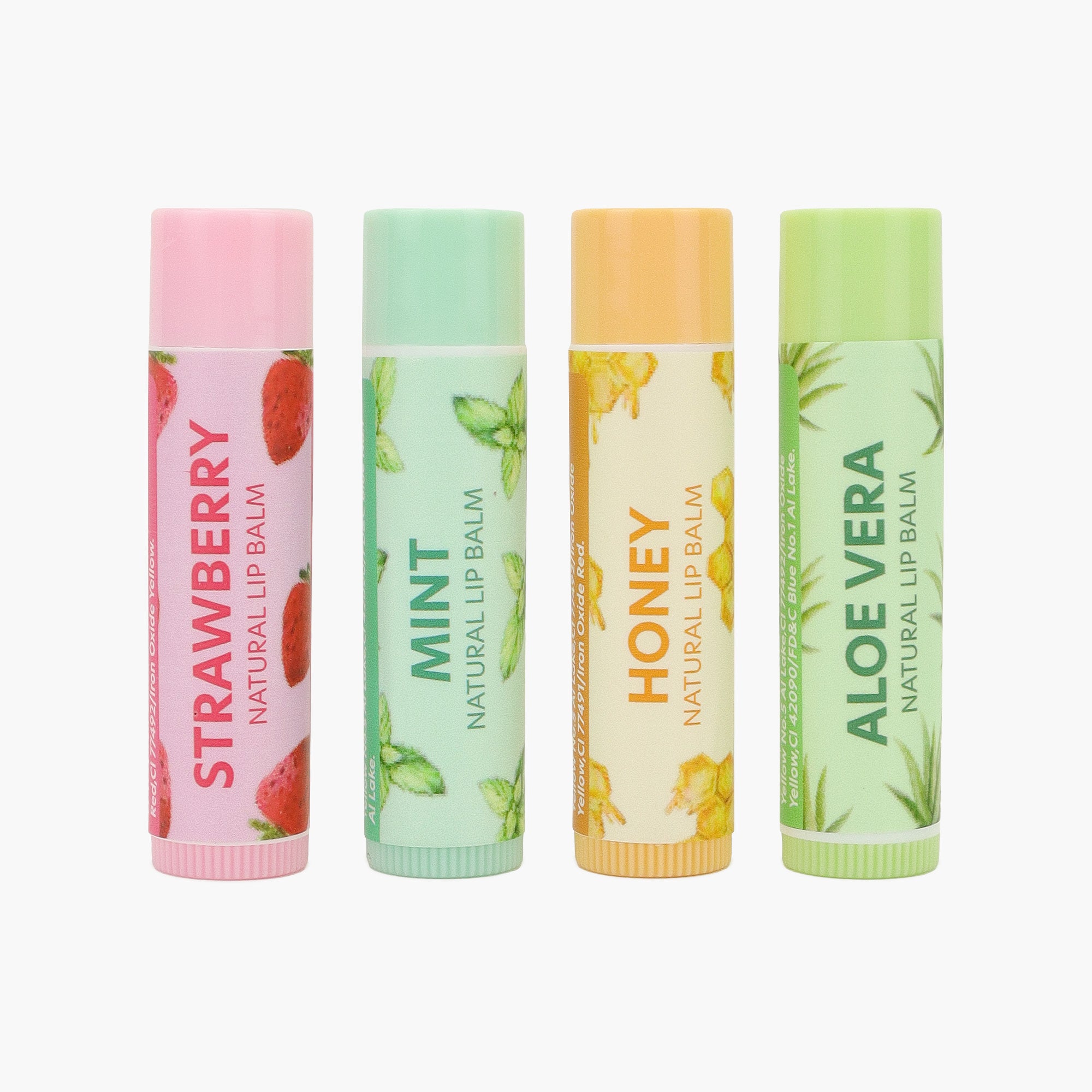 4PC LIP BALM SET