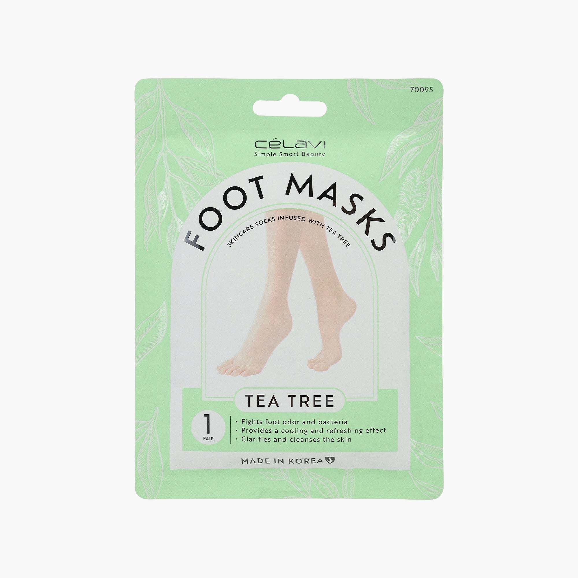 FOOT MASK TEA TREE 1 PAIR