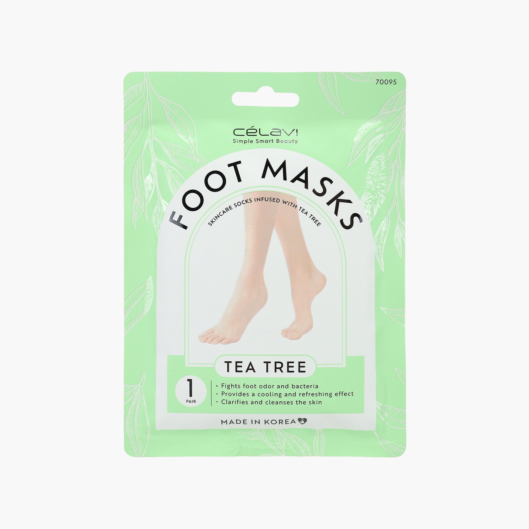 FOOT MASK TEA TREE 1 PAIR