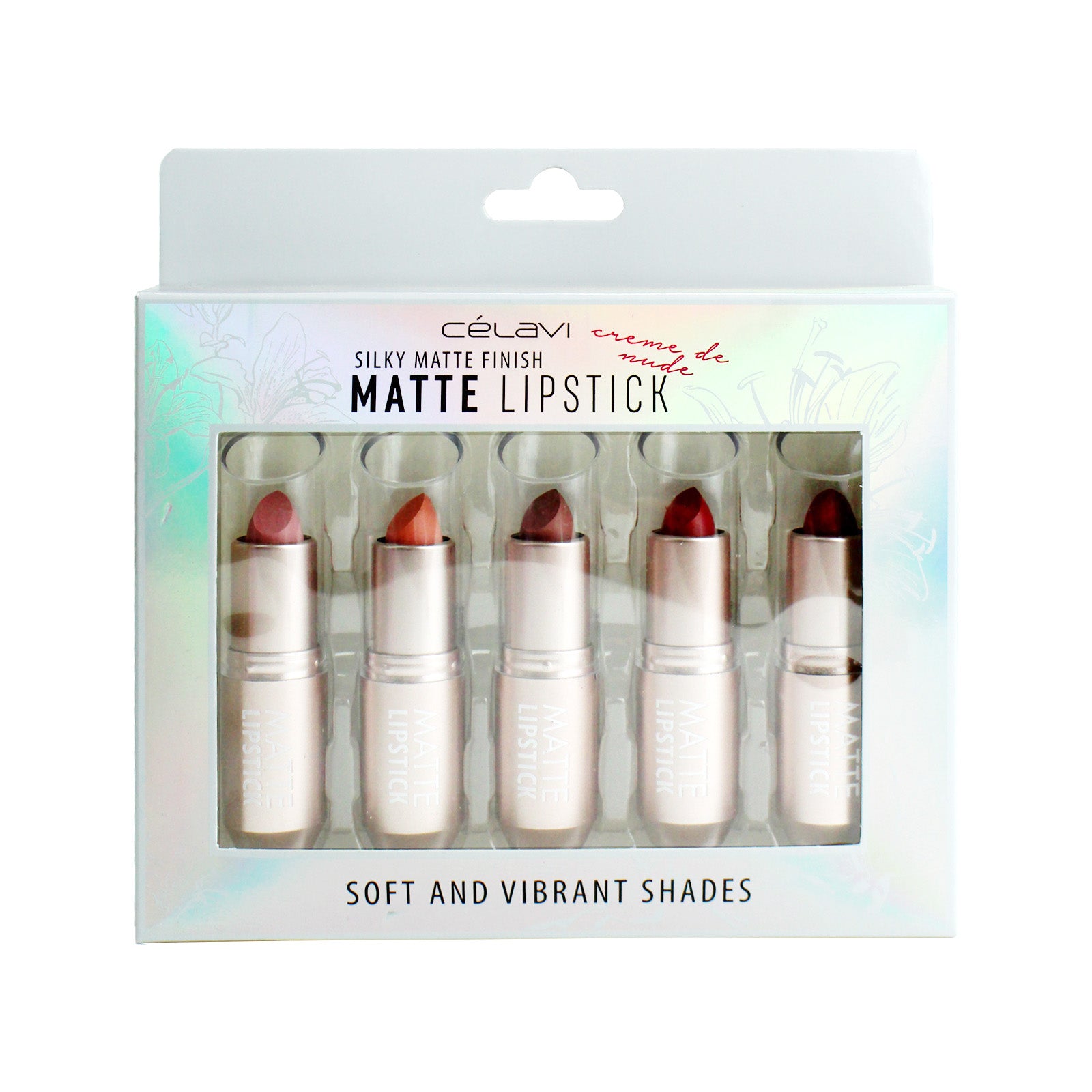 5PC POPPY LIPSTICK
