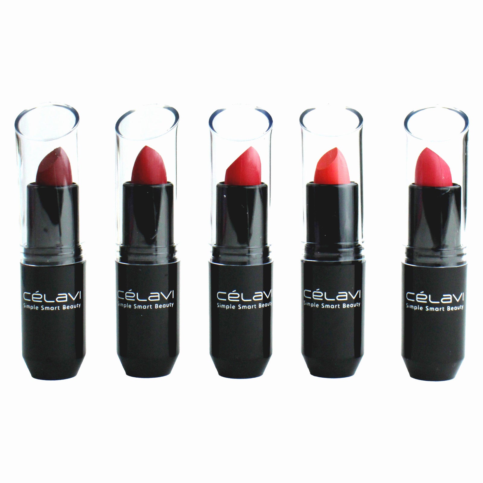 Burlington 5 Piece Lipstick Set Rose Petal