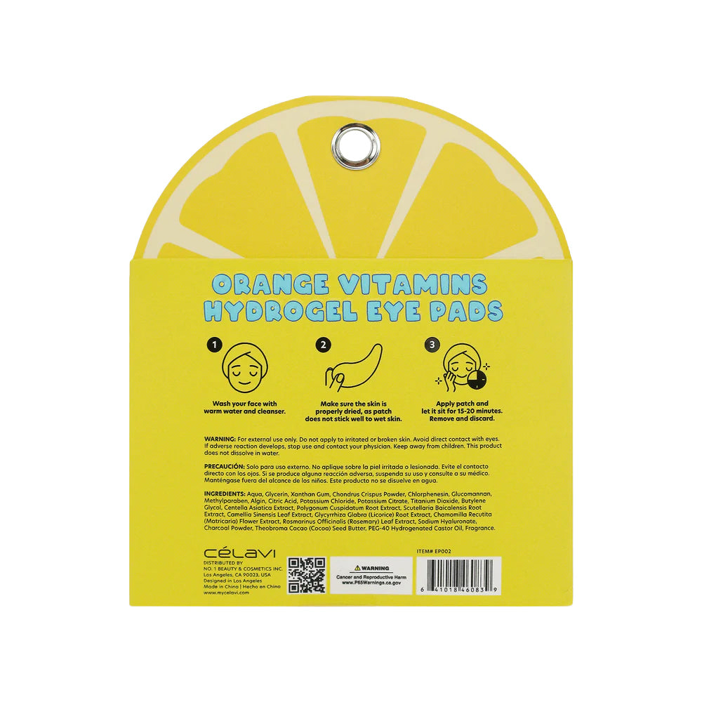 12 PAIRS HYDROGEL EYA PADS - SQUEEZED LEMON