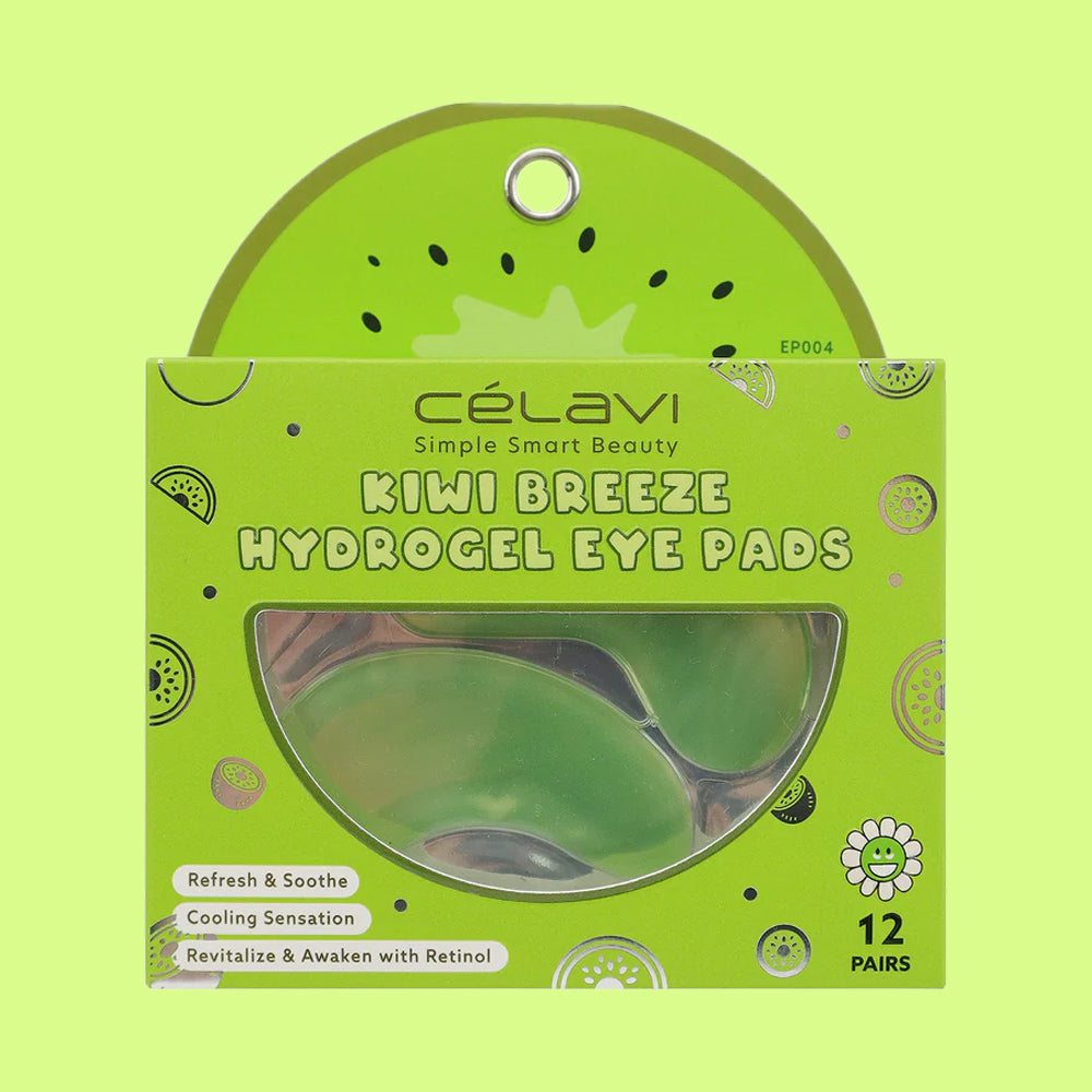 12 PAIRS HYDROGEL EYA PADS - KIWI