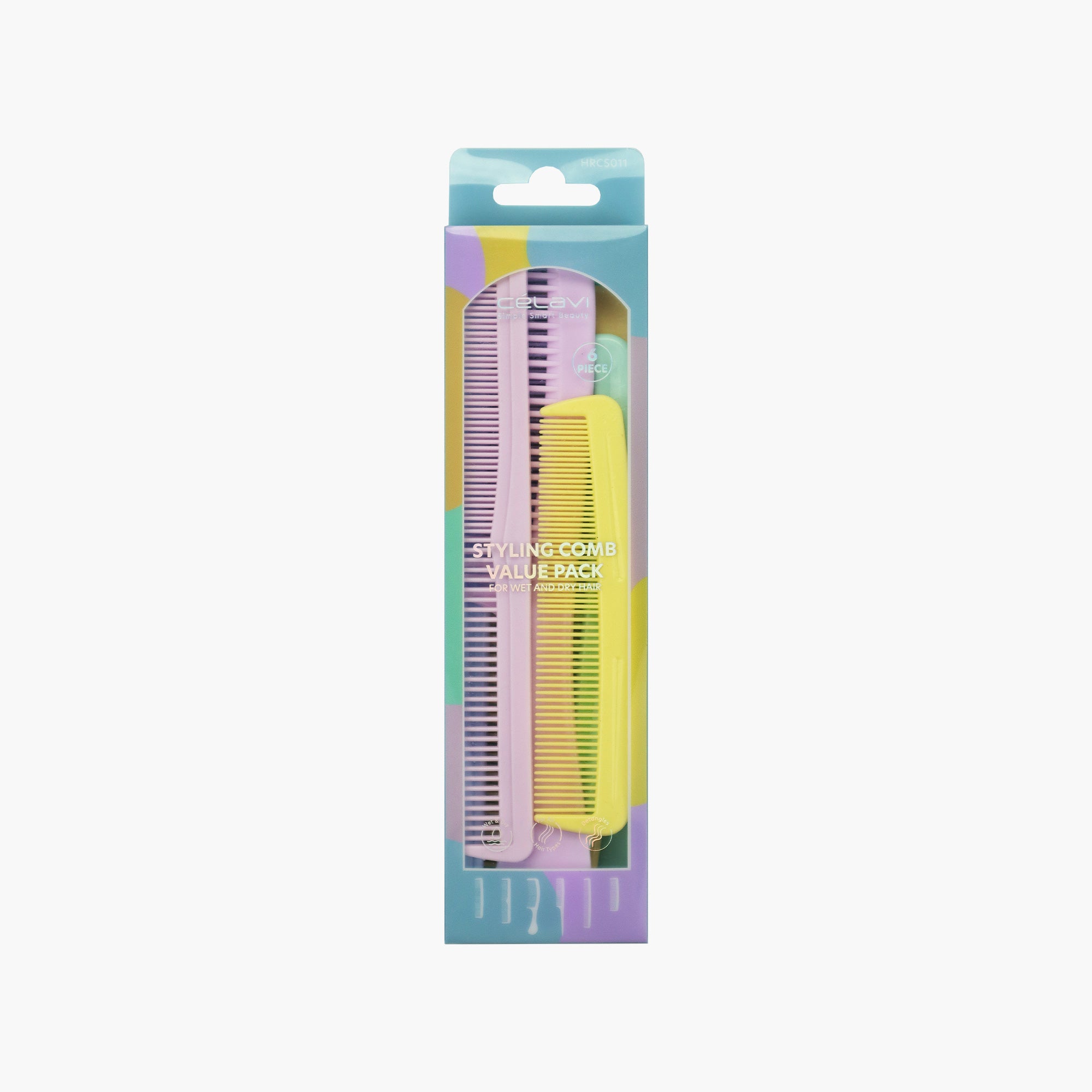 6PC PASTEL COMB PACK