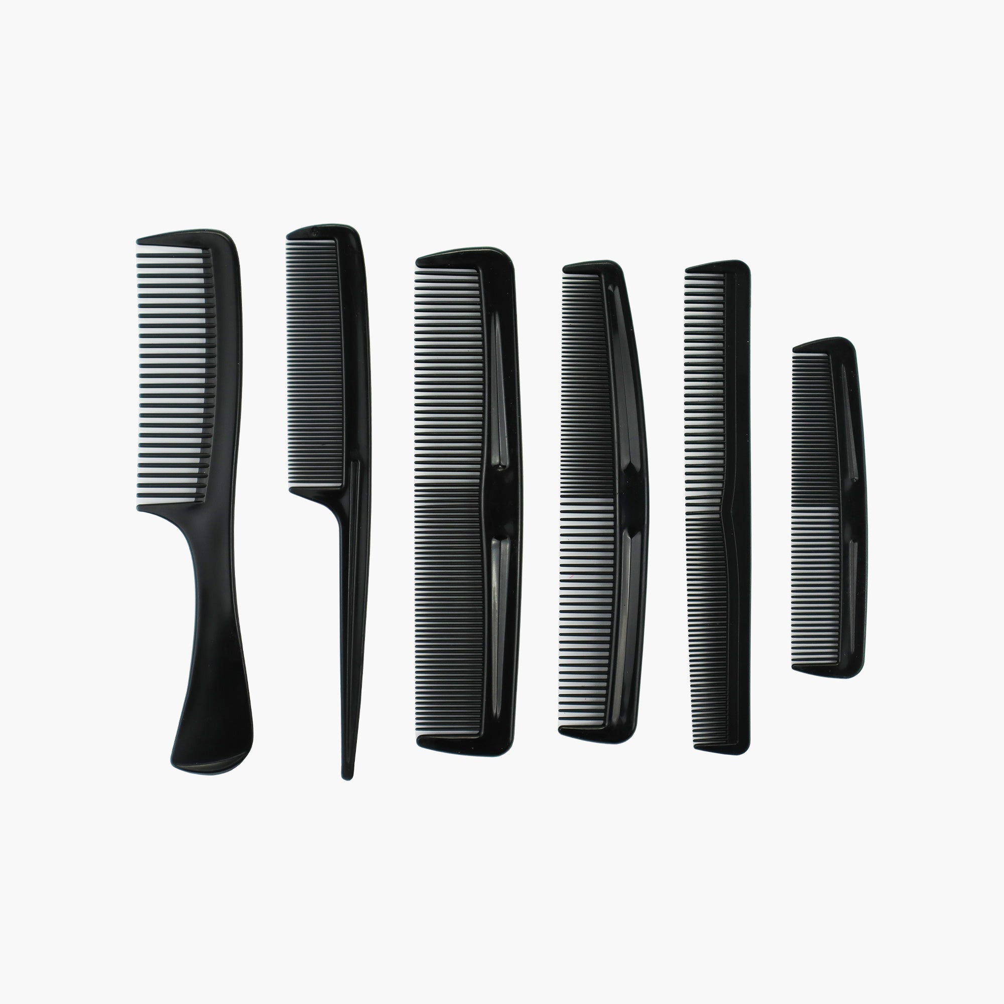 6PC BLACK COMB PACK