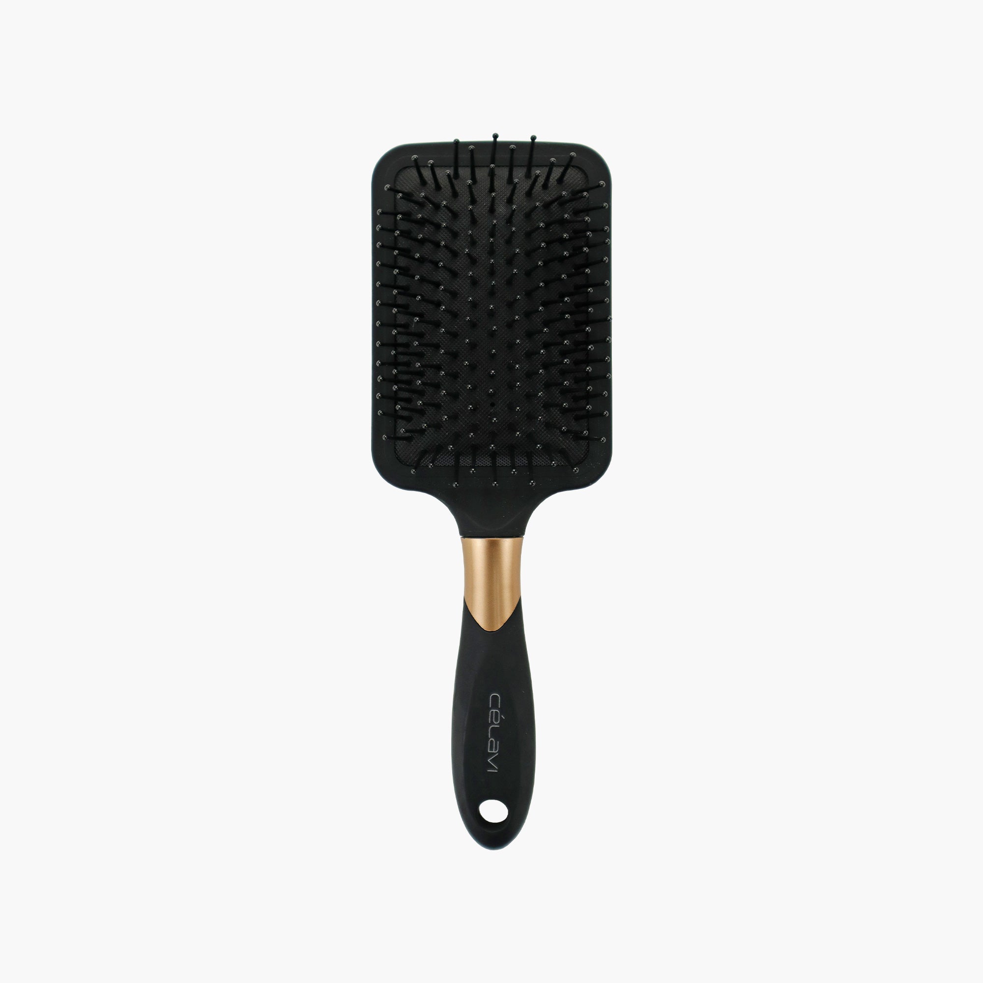 BLACK & GOLD PADDLE BRUSH