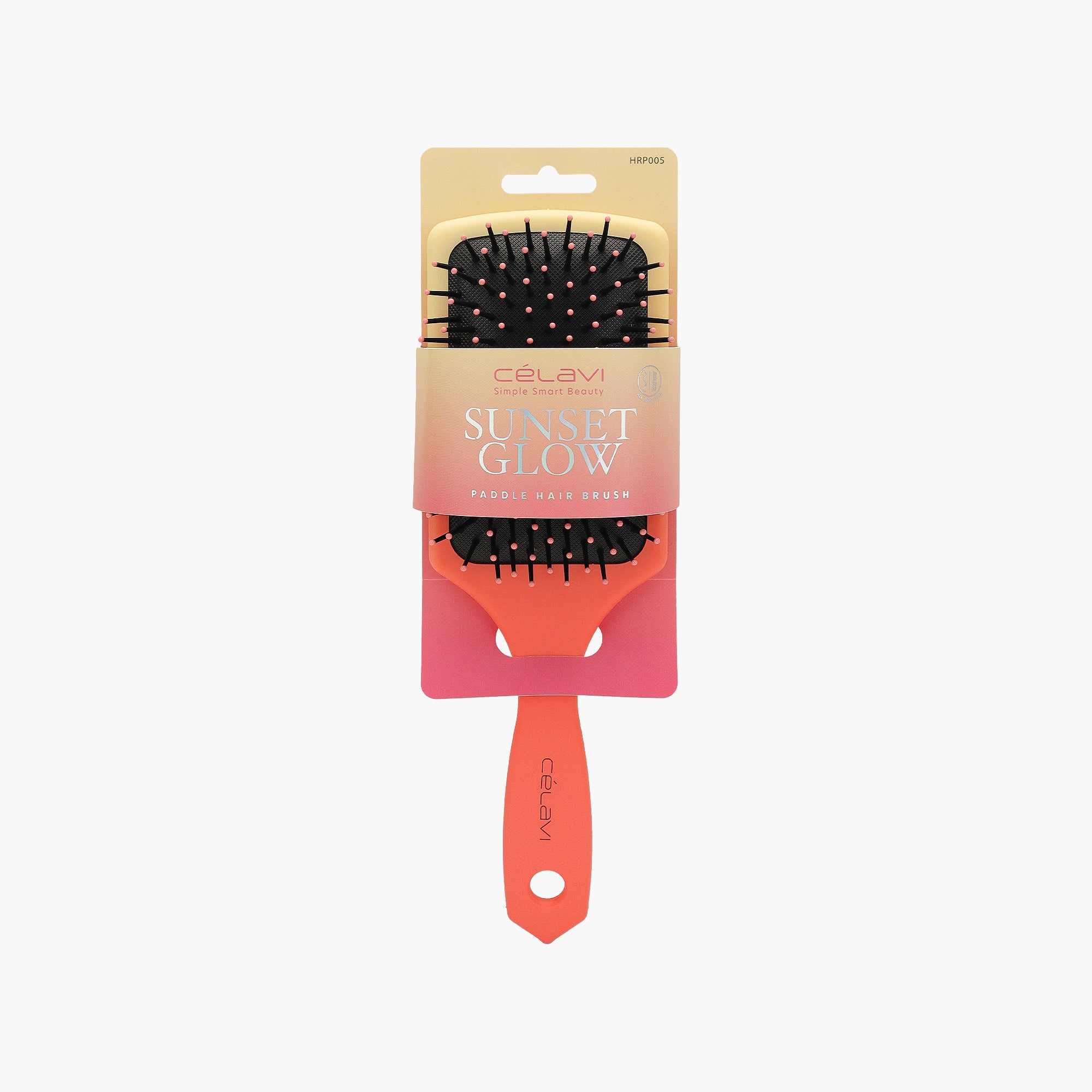 PADDLE HAIR BRUSH WITH GRADATION