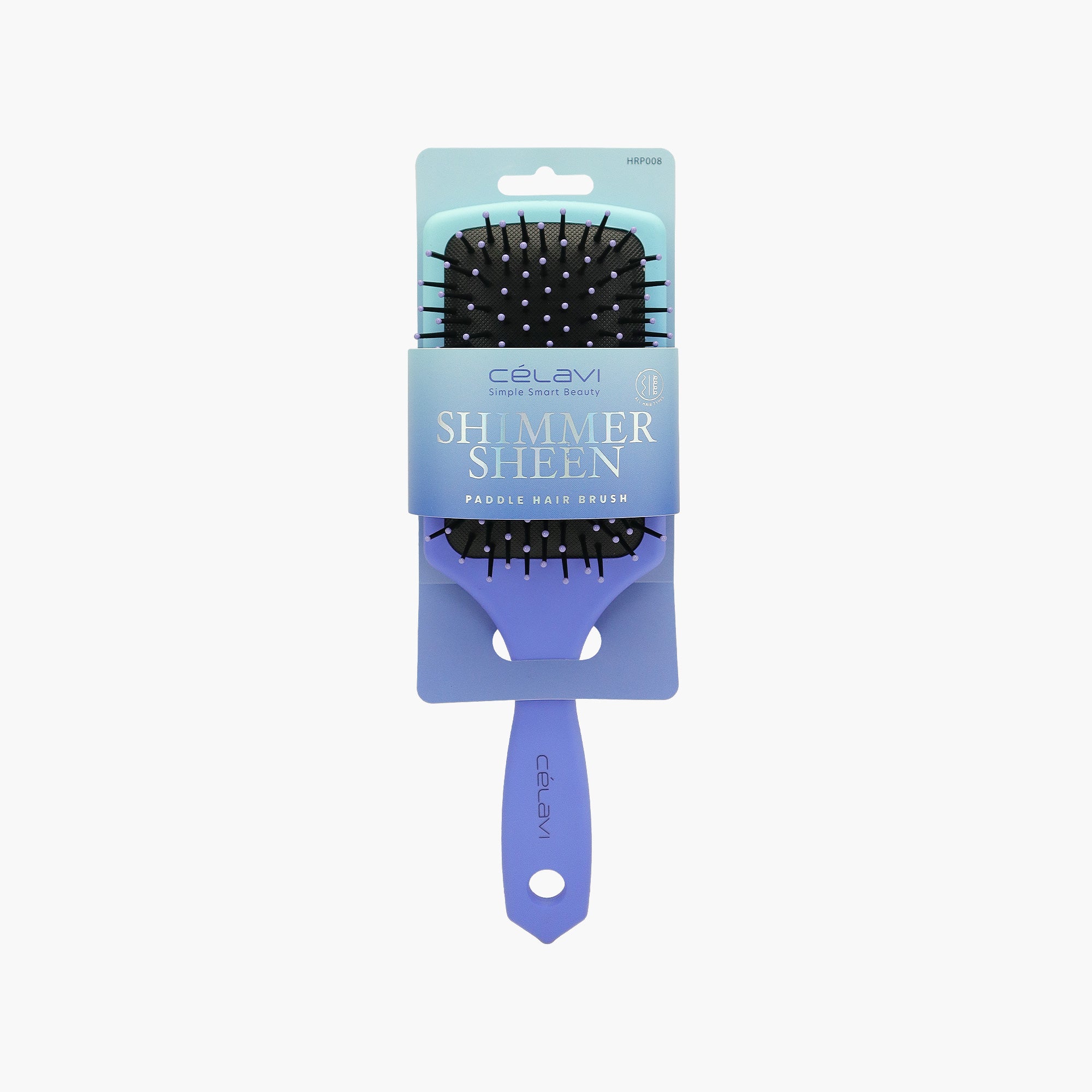 PADDLE HAIR BRUSH WITH GRADATION