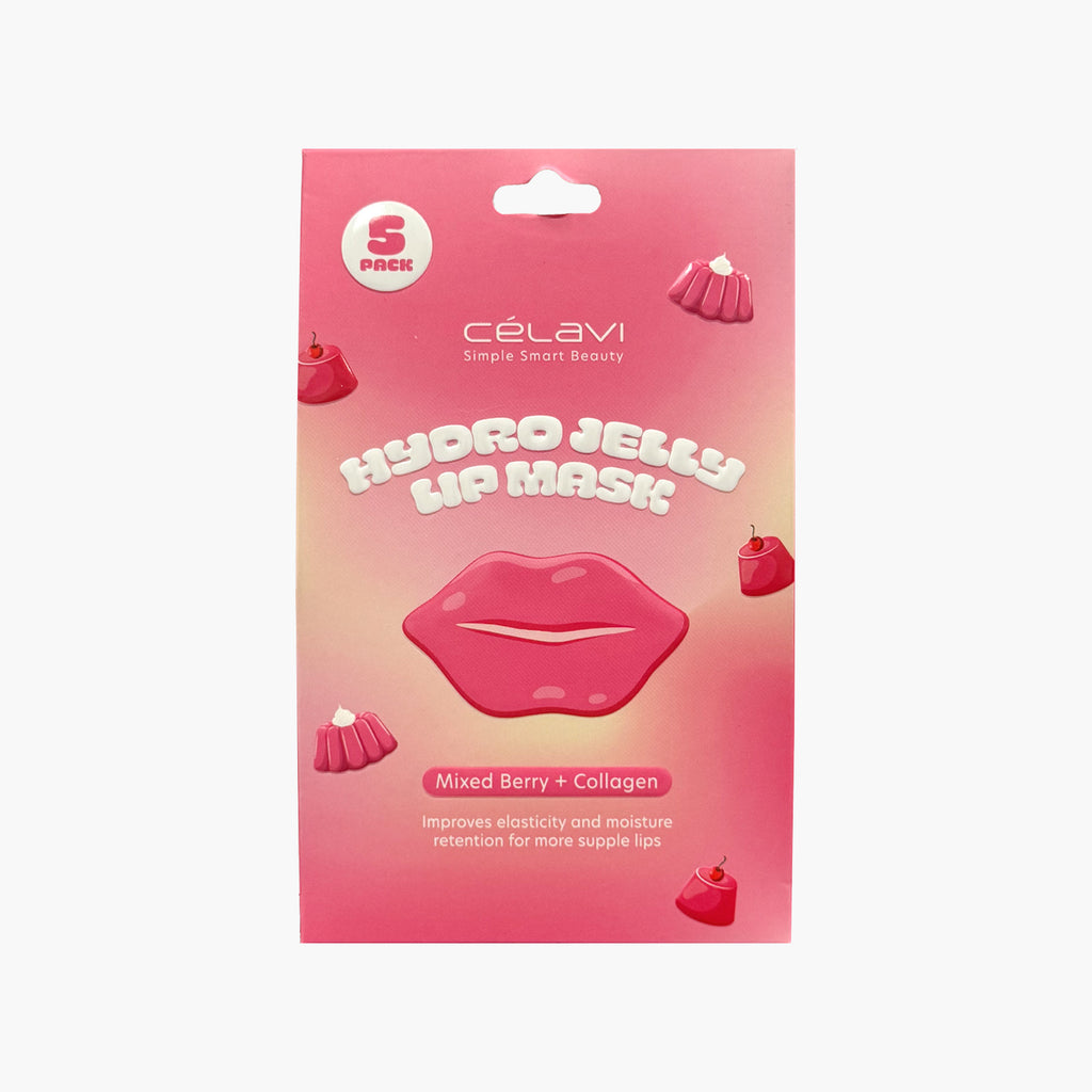#LM002 - HYDROGEL LIP MASK 5 PACK - MIXED BERRY + COLLAGEN
