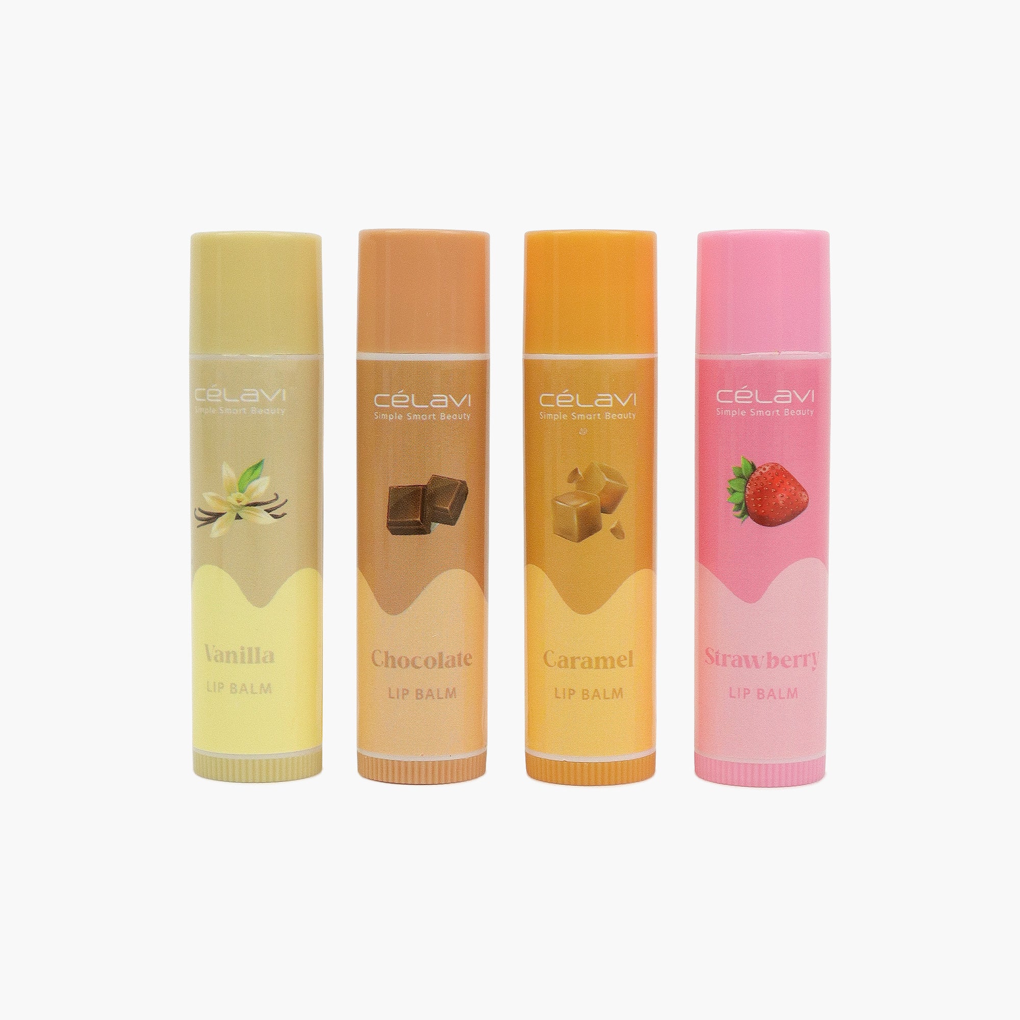 4PC LIP BALM SET