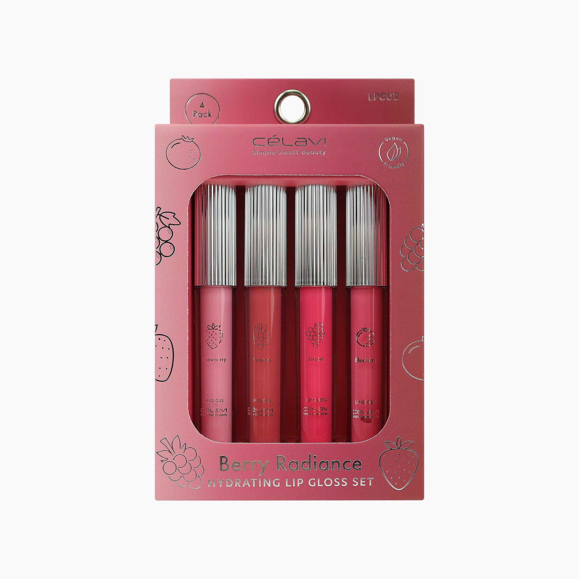 4PC LIP GLOSS SET