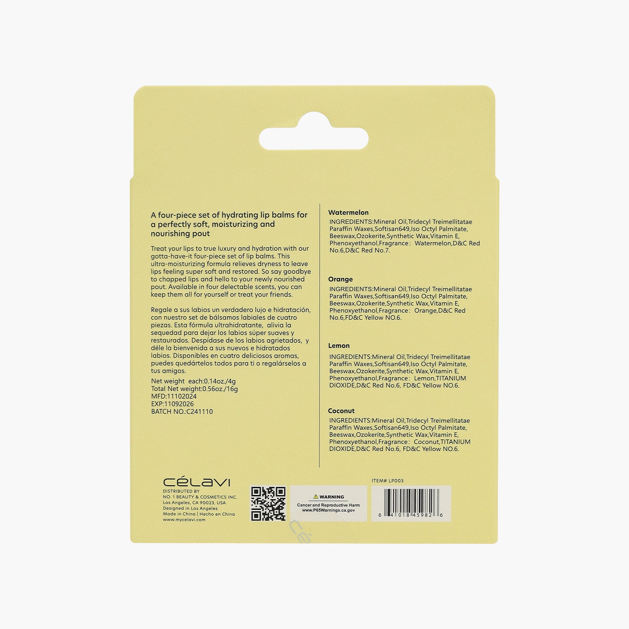 TROPICAL PARADISE LIP BALM